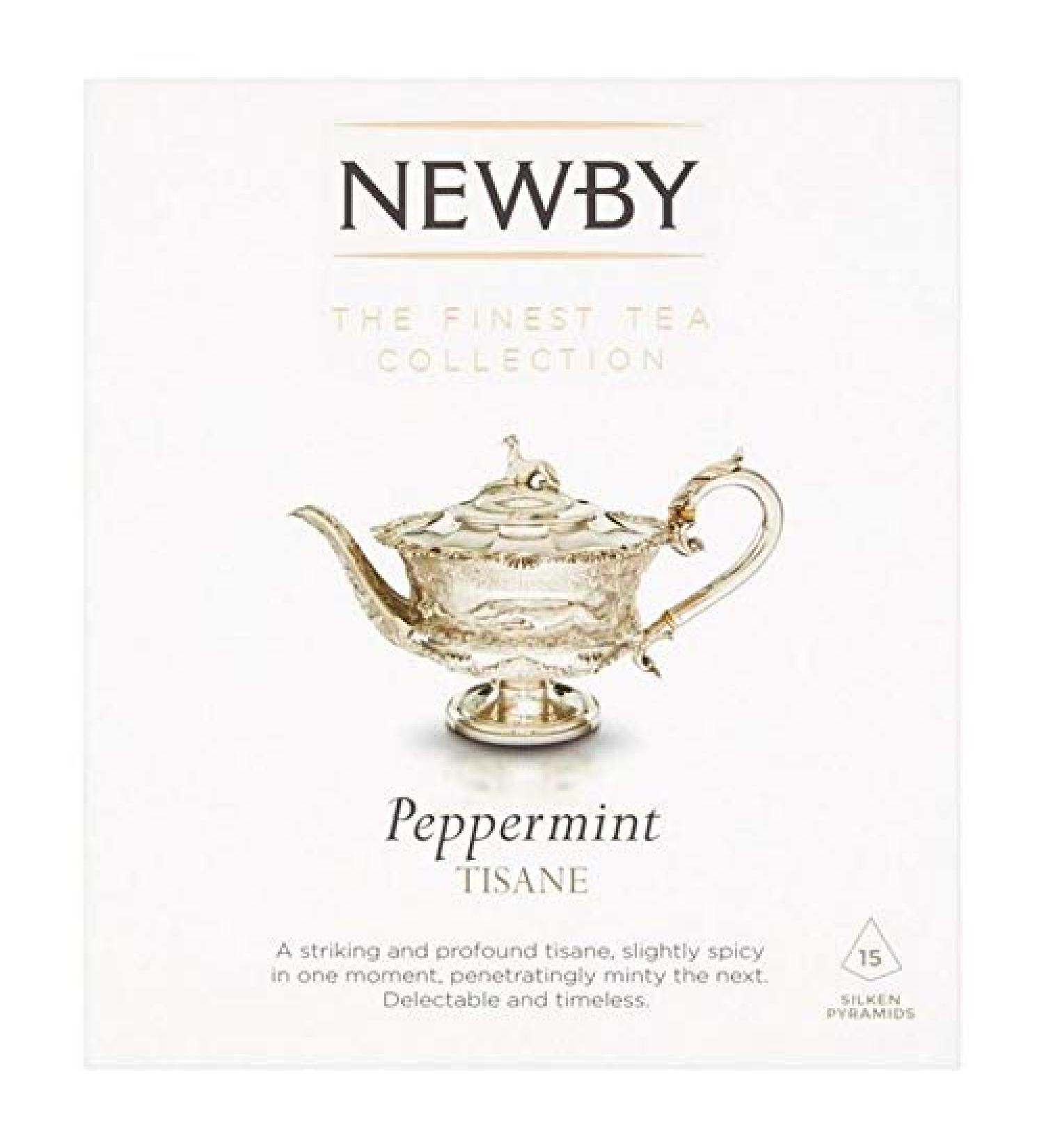 Newby Teas Peppermint Silken Pyramids 15 per Pack