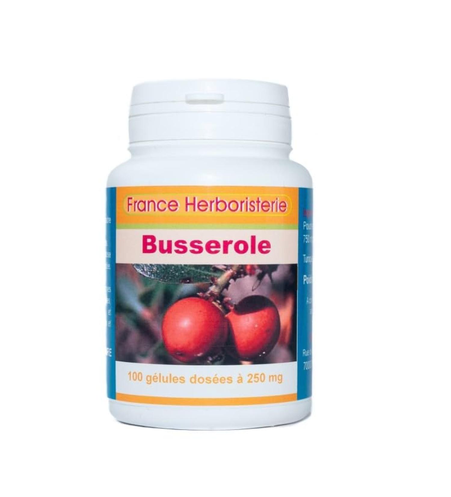 BUSSEROLE CAPSULES Leaf 100 capsules with a dosage of 250 mg - Buy Online on GoSupps.com