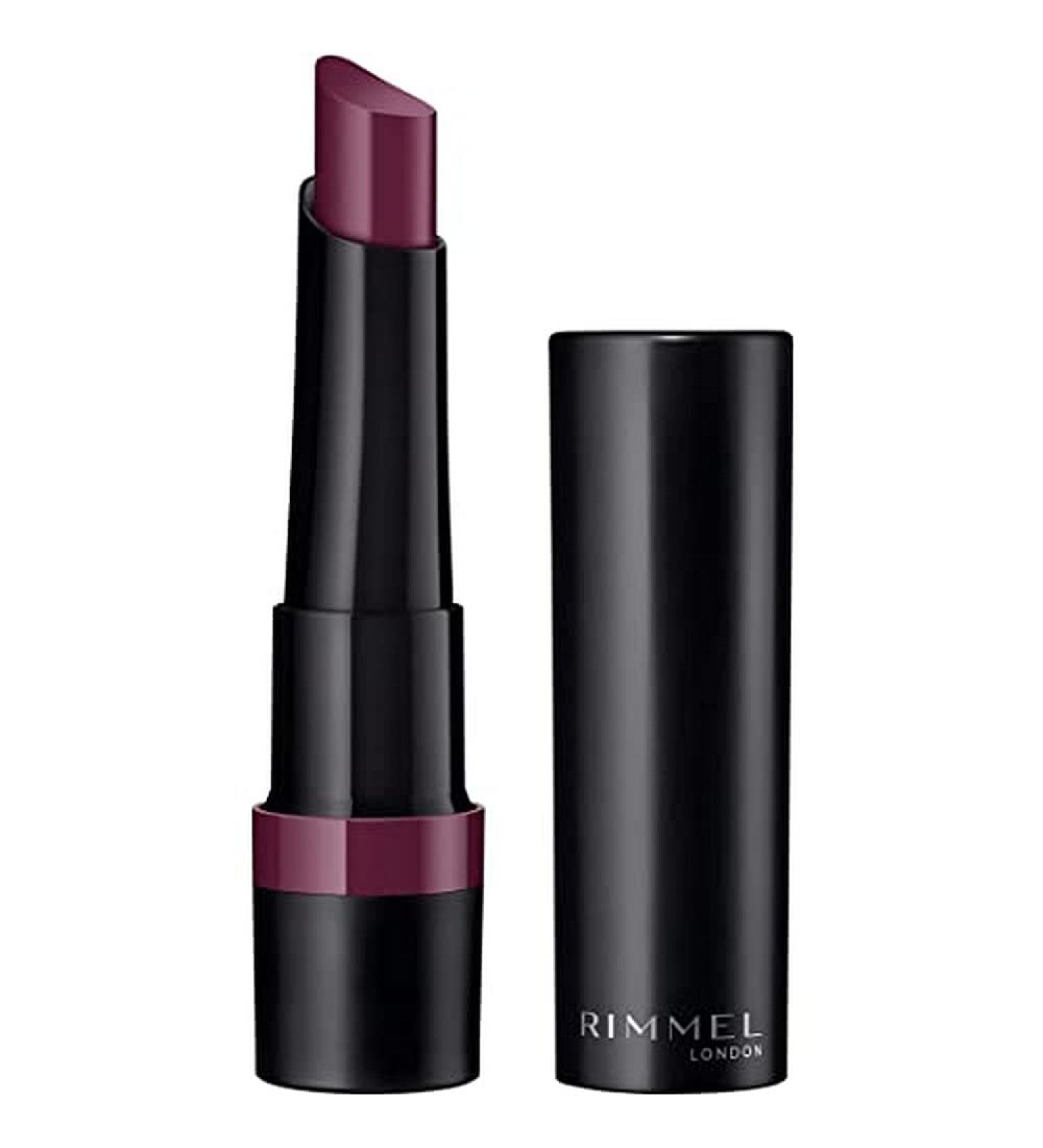 Rimmel Lasting Finish Matte Plum Power Lipstick - Long-Lasting Plum Shade - Buy Online on GoSupps.com