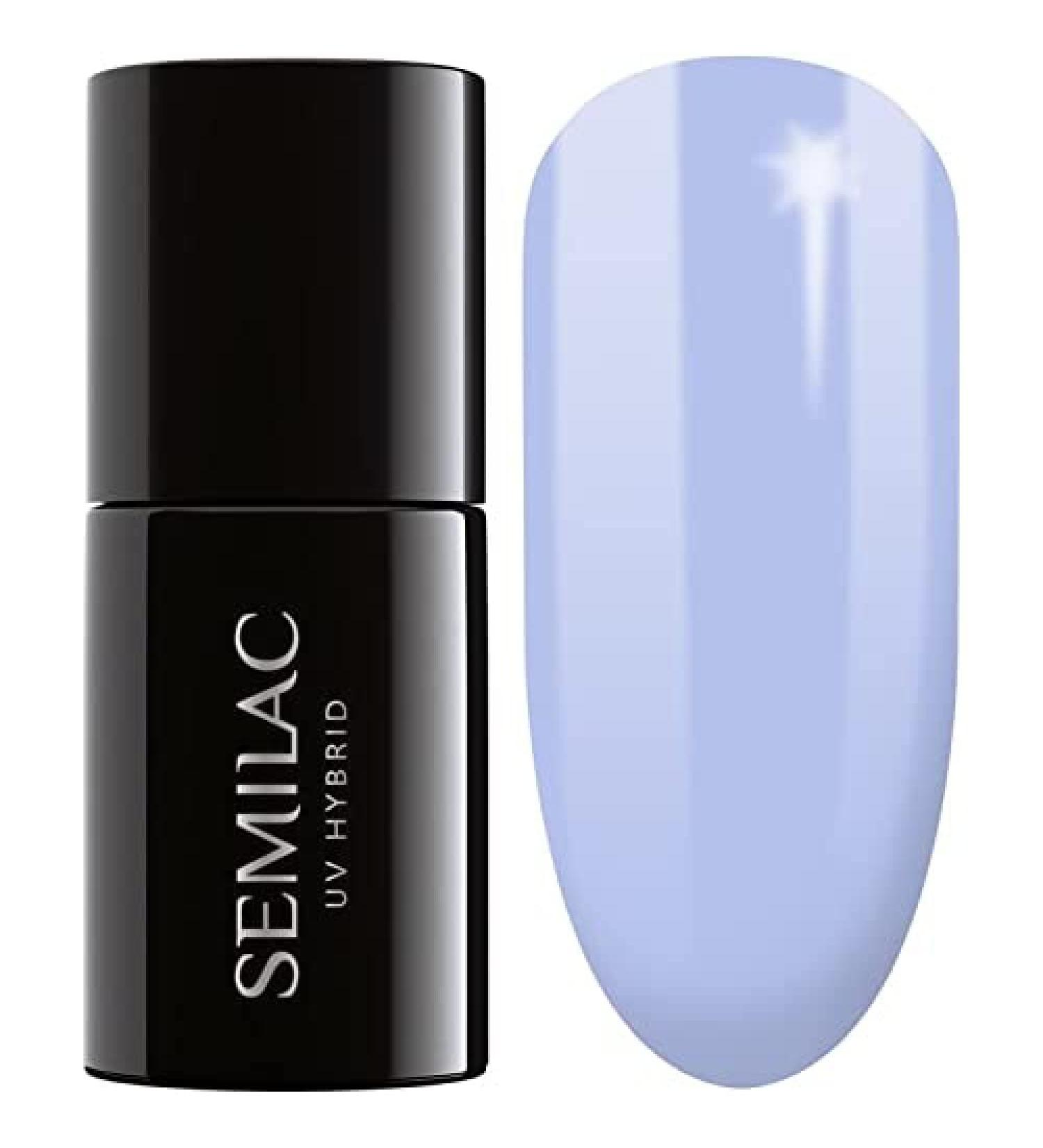 Semilac UV Nail Polish 279 Pastells Light Violet - 7ml | Premium Quality Gel Polish for International Shipping - Buy Online on GoSupps.com