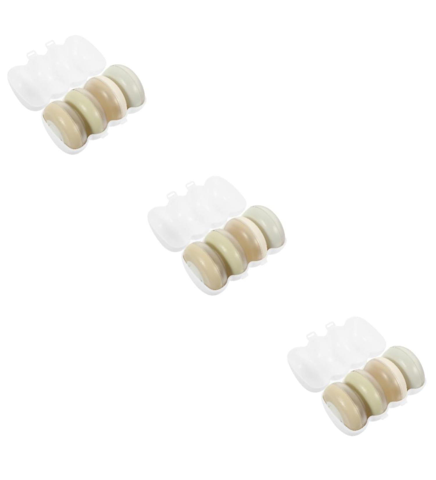 3 Sets travel bottle press type lotion container Daily Use Lotion Containers travel essentials toiletries travel containers for toiletries travel size necessity white pp pressure - Buy Online on GoSupps.com