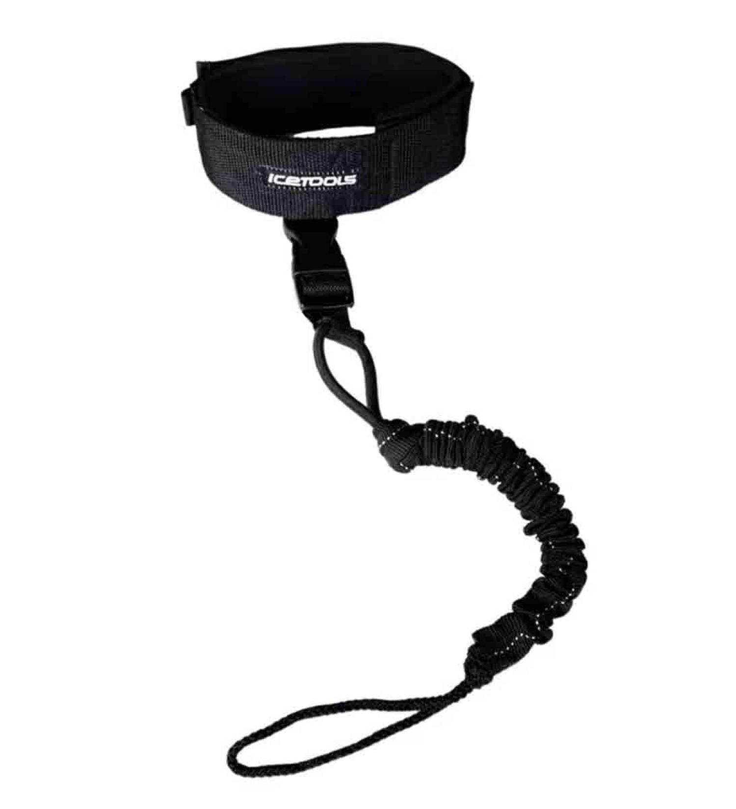 Icetools Twist Leash Snowboard Leash black - black