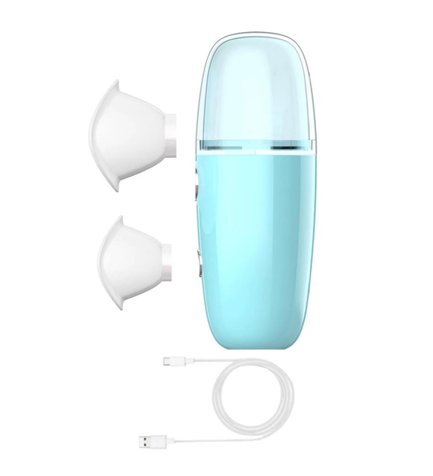 Eye Steamer Mini Rechargeable Moisturizing Eye Fatigue Relief Mist Sprayer 30ml Blue - Buy Online on GoSupps.com