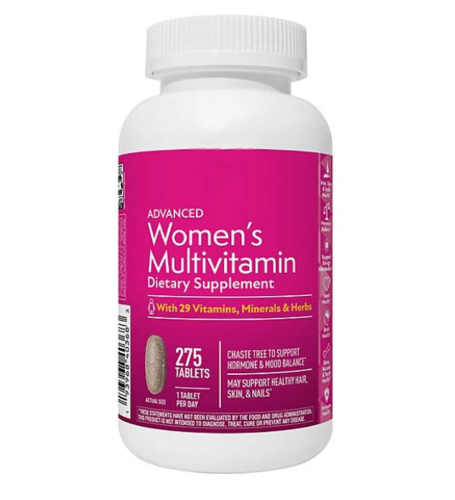 Advanced Women's Multivitamin Tablets 275 ct - Buy Online on GoSupps.com