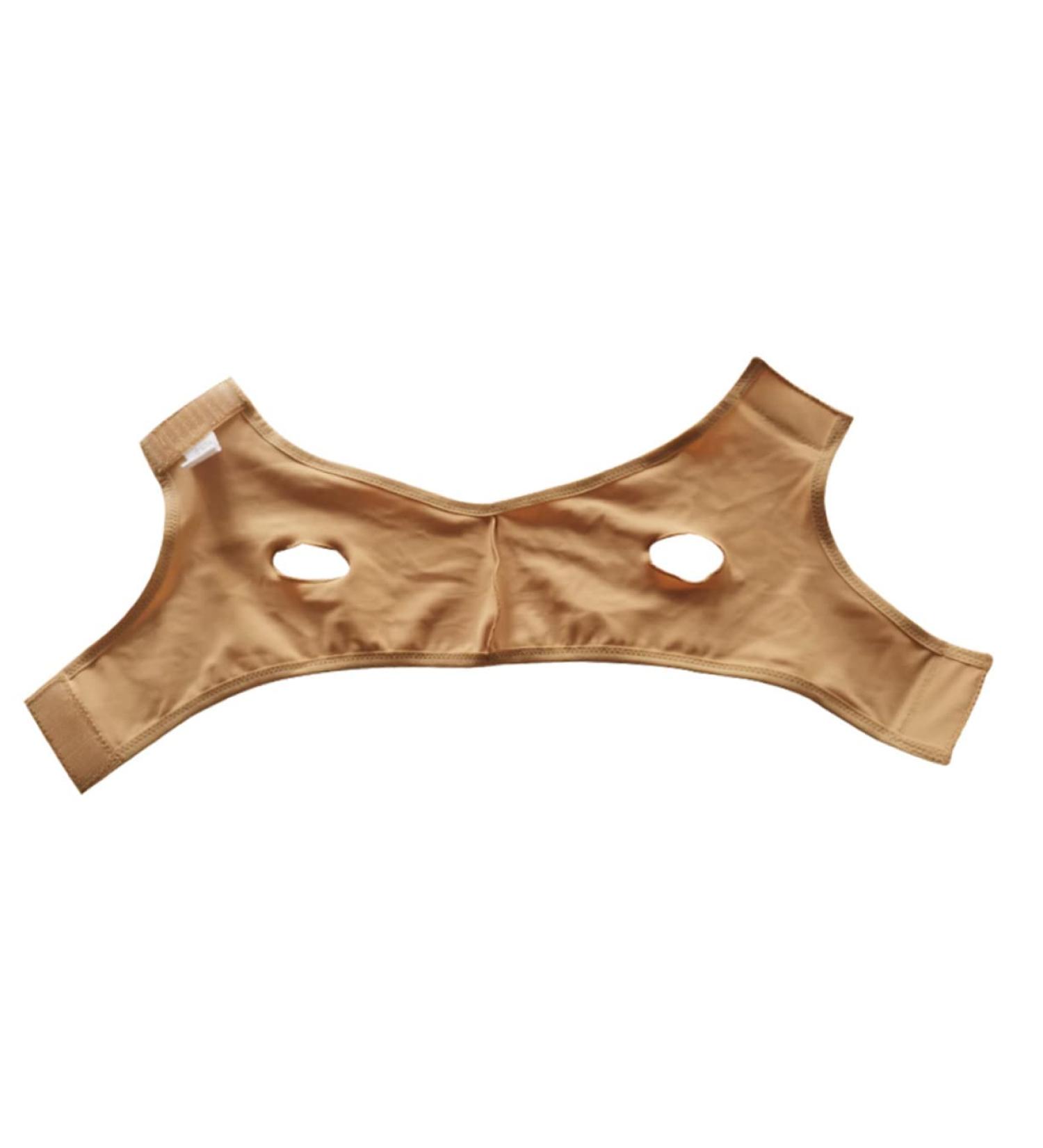 1pc Thin Chin up Facial Slimming Strap Breathable Band for V Line Thin Masseter Chin Shaping Spandex Product 30X10X1.5CM skin-coloured - Buy Online on GoSupps.com