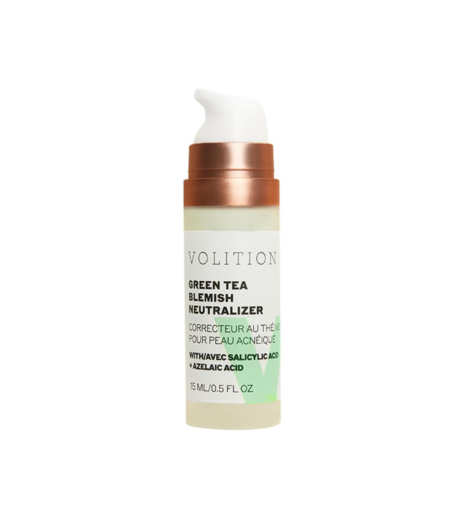 Volition Beauty Green Tea Blemish Neutralizer - Anti-Aging Redness & Blemish Control Cream with Salicylic Acid & Niacinamide | 15 ml - Buy Online on GoSupps.com
