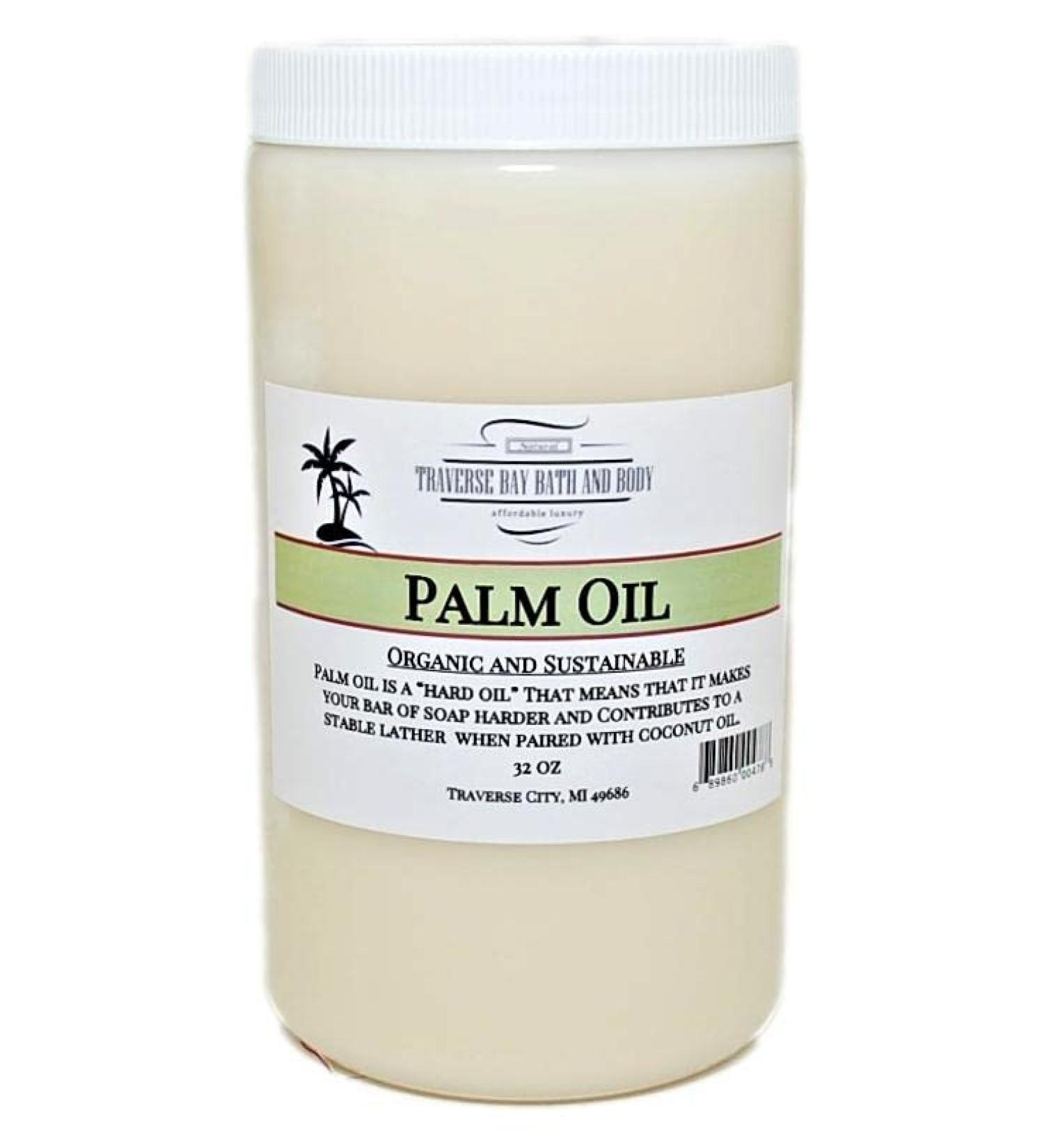 Organic Sustainable Kosher Palm Oil Soap Making Supplies - 32 fl oz for DIY Projects - Buy Online on GoSupps.com