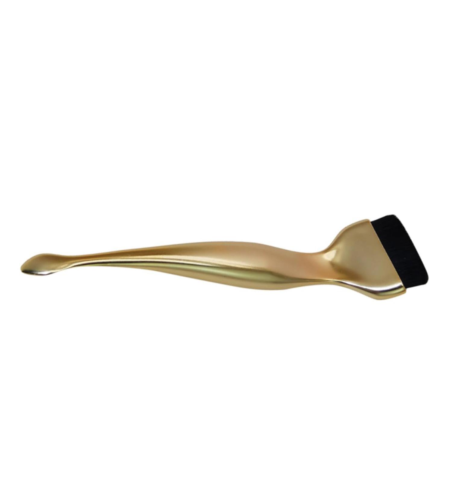PLAFOPE Foundation Brush Makeup Brush Make up Brush for Liquid Foundations Brush for Makeup Foundation Brush for Foundation Women Foundation Liquid Brush Artificial Fiber 16.20X3.50X1.20CM Golden - Buy Online on GoSupps.com