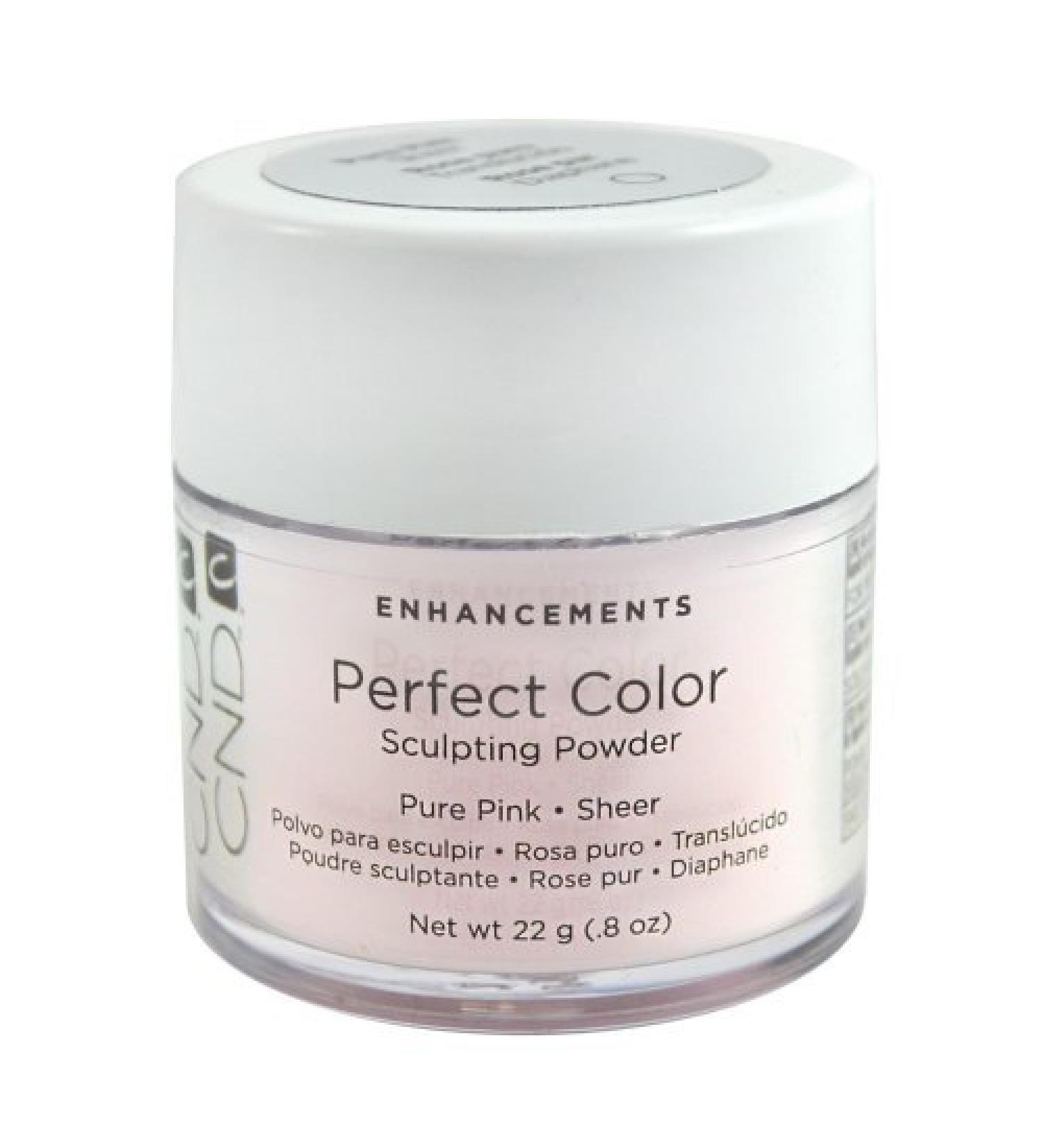Cnd Perfect Color Acrylic Powder Pure Pink Sheer .8 Oz by CND Cosmetics