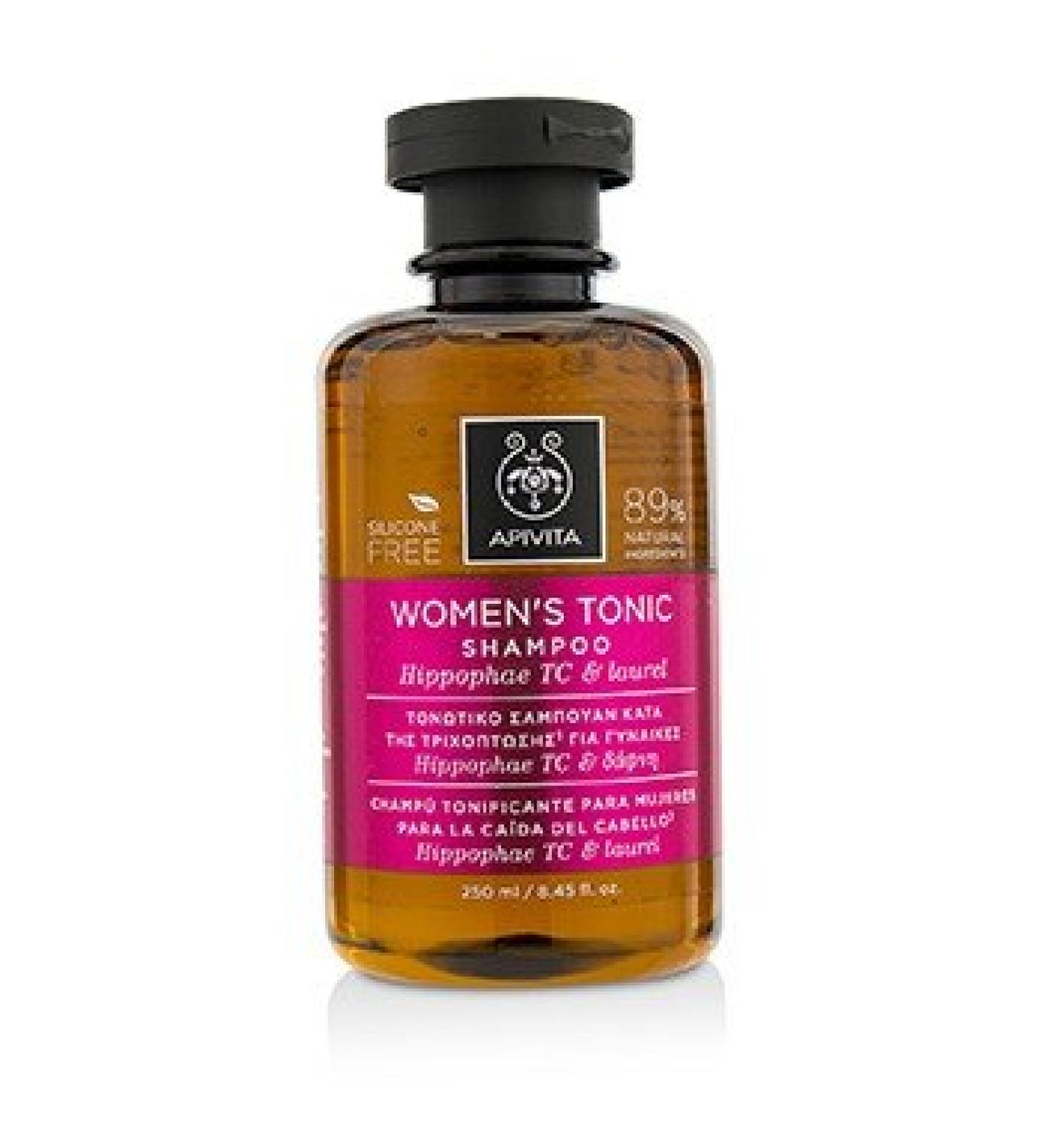 Apivita - Tonic shampoo for women with hippopha TC and laurel (for thinning hair) 250 ml