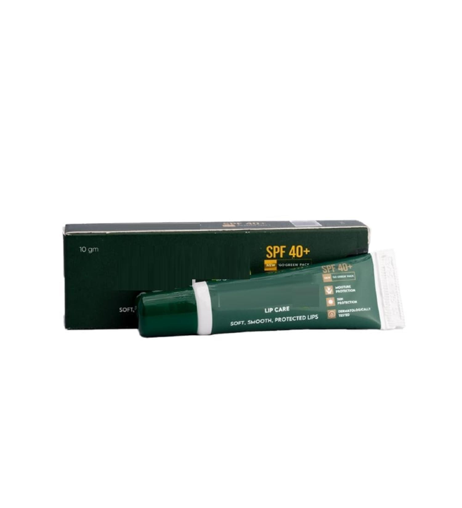 DK Moisturising Lip Care 10 Gm | Lip balm | Spf40+ For Dry And Chapped Lips | Aloe Vera & Vitamin E | Protects lips from dryness & sun damage | Dermatologically Tested - Buy Online on GoSupps.com