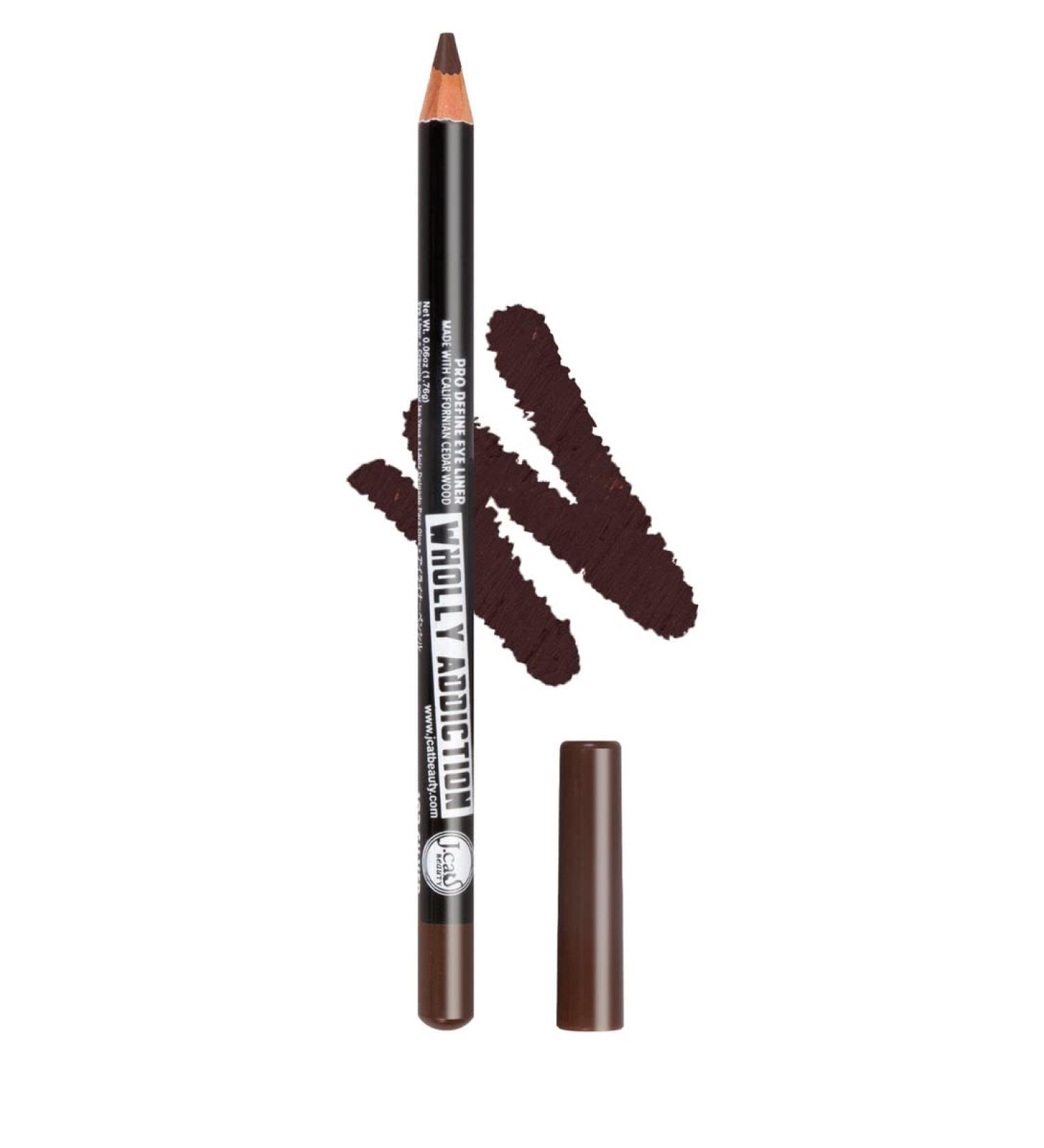 J Cat Beauty Wholly Addiction Pro Define Eye Liner - WE105 Dark Brown