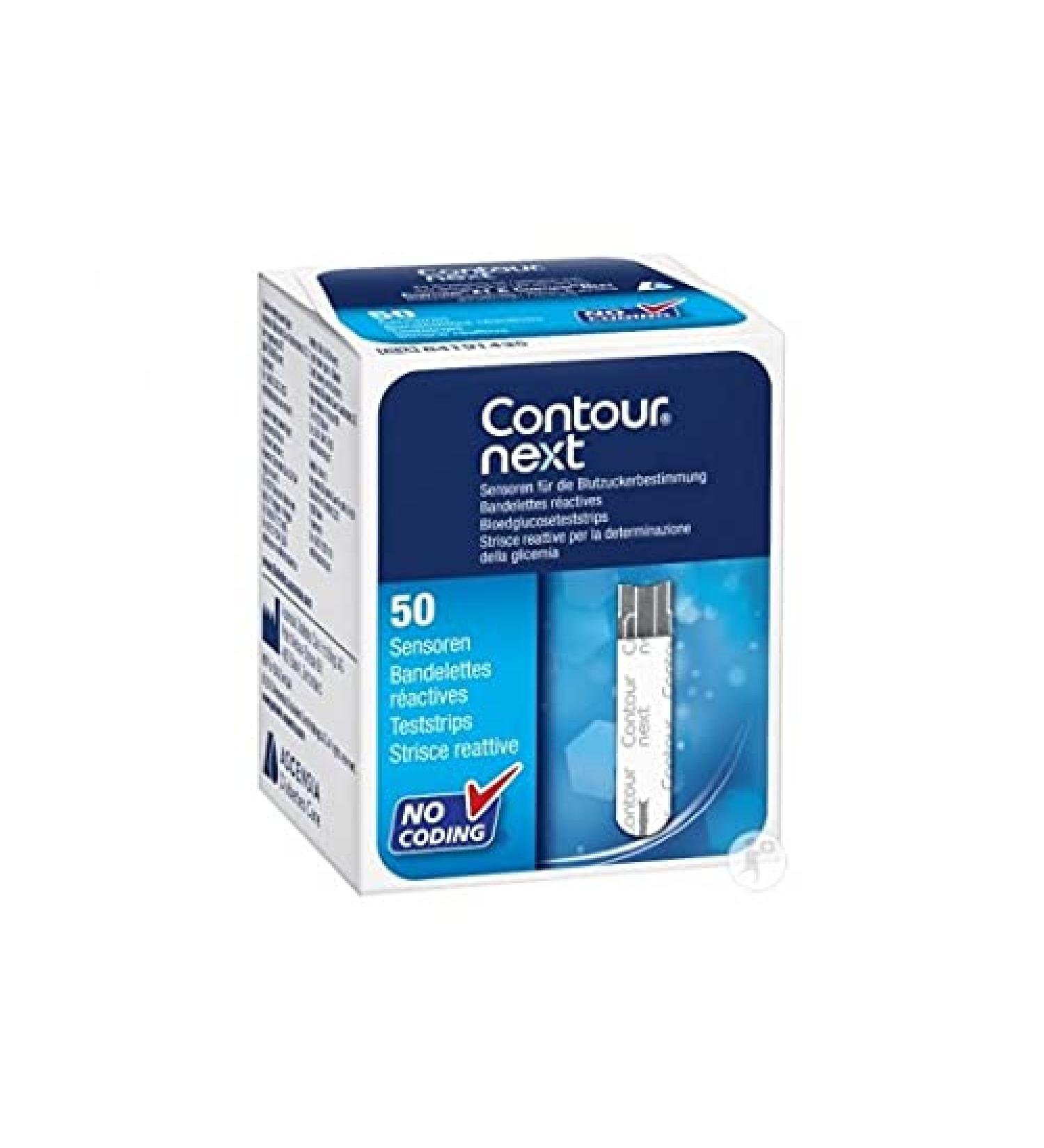 CONTOUR Next Sensors Test Strips 50 pcs
