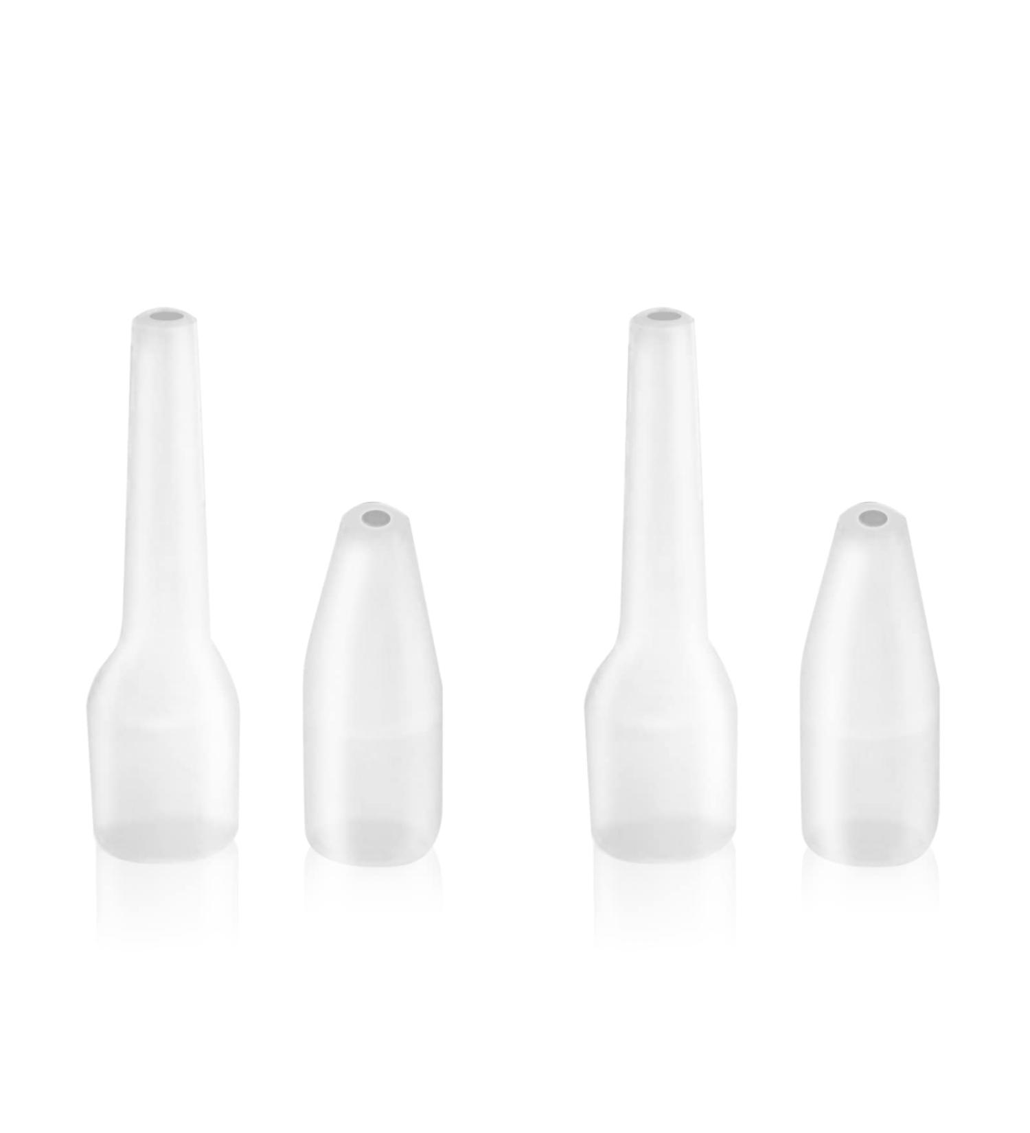 Nasal Aspirator Replacement Silicone Tips for Bellababy Electric Baby Nasal Aspirator - 2 Sets/4 Pieces