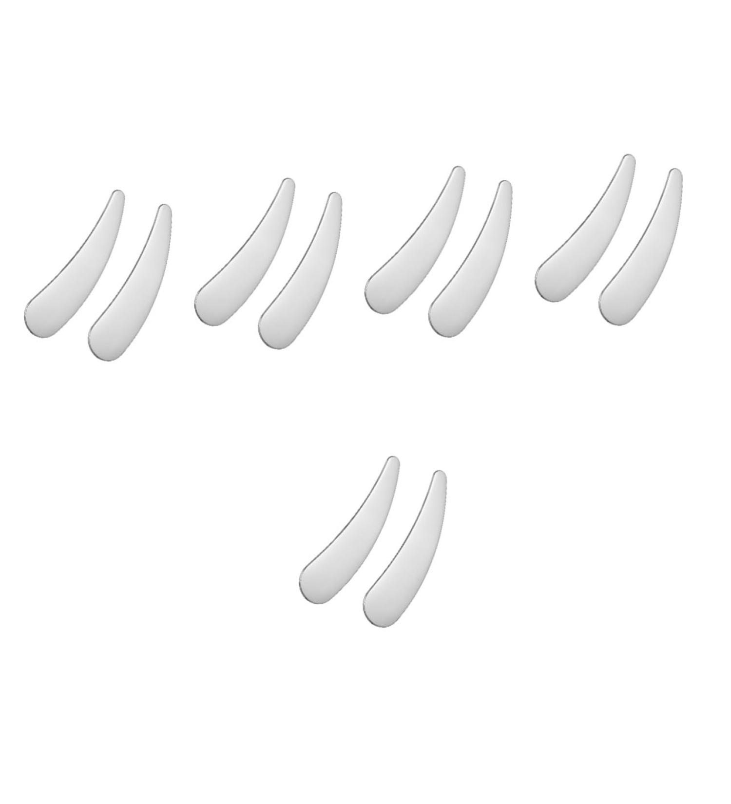 Beavorty 10 Pcs Cosmetic Spatula Make up Spatula Tool Foundation Spatula Face Cream Spatula Lotion Spatula Facial Cream Spatula Esthetician Supplies Beauty Scoop Lip Balm Spatula 1 g (Pack of 1) As Shownx5pcs - Buy Online on GoSupps.com