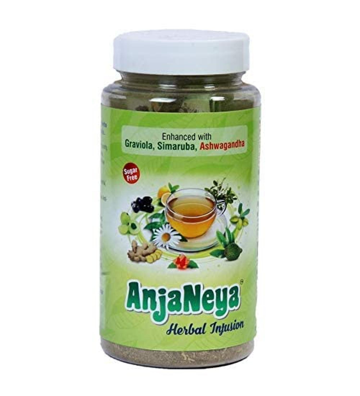 AOZA Paithan Eco Foods Anjaneya Graviola Simaruba Ashwagandha Infusion 100 GM - Buy Online on GoSupps.com