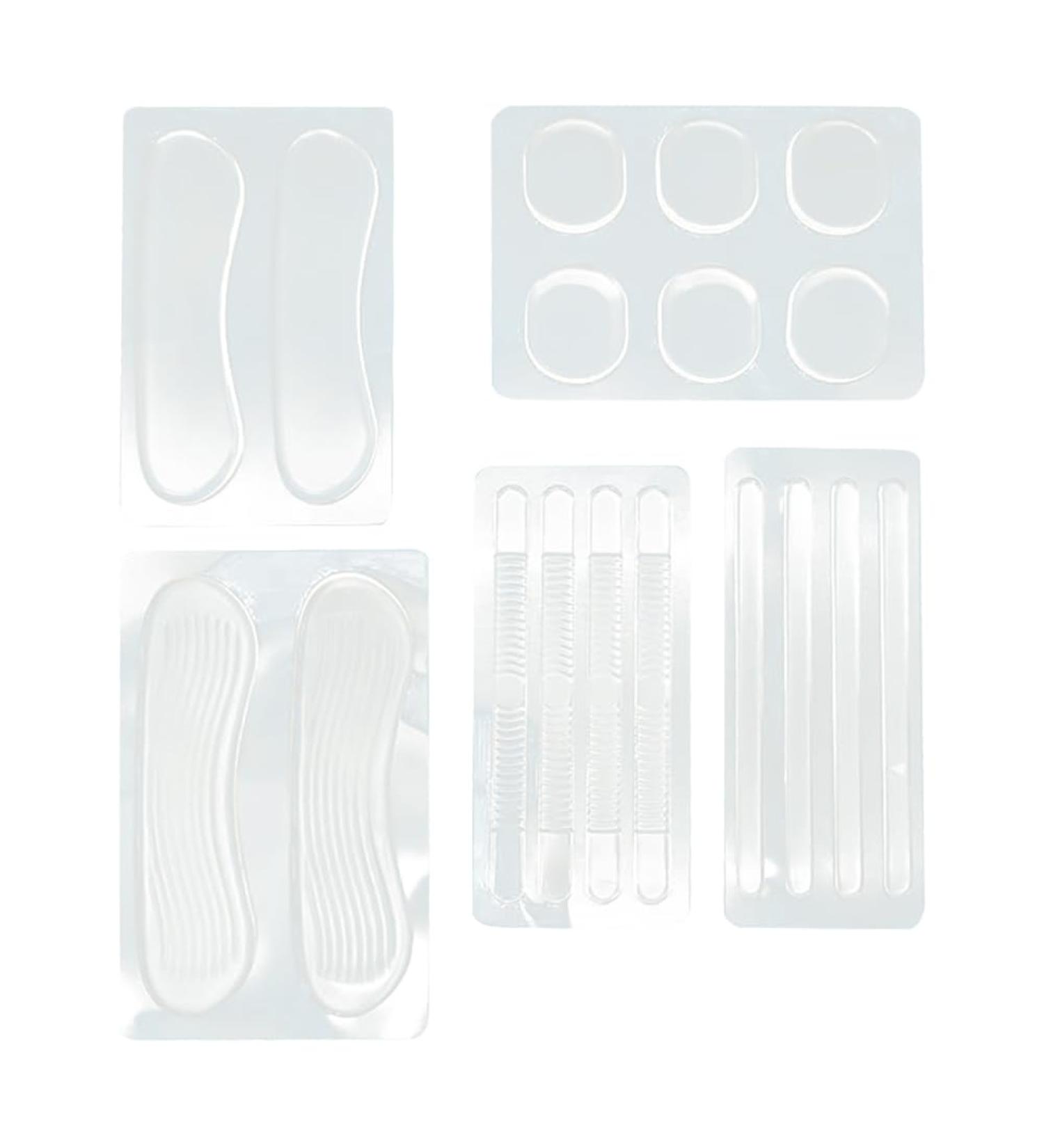 5 Sheets High Heel Cushion Inserts | Gel Shoe Pads & Adhesive Foot Care Protectors for Women - Buy Online on GoSupps.com