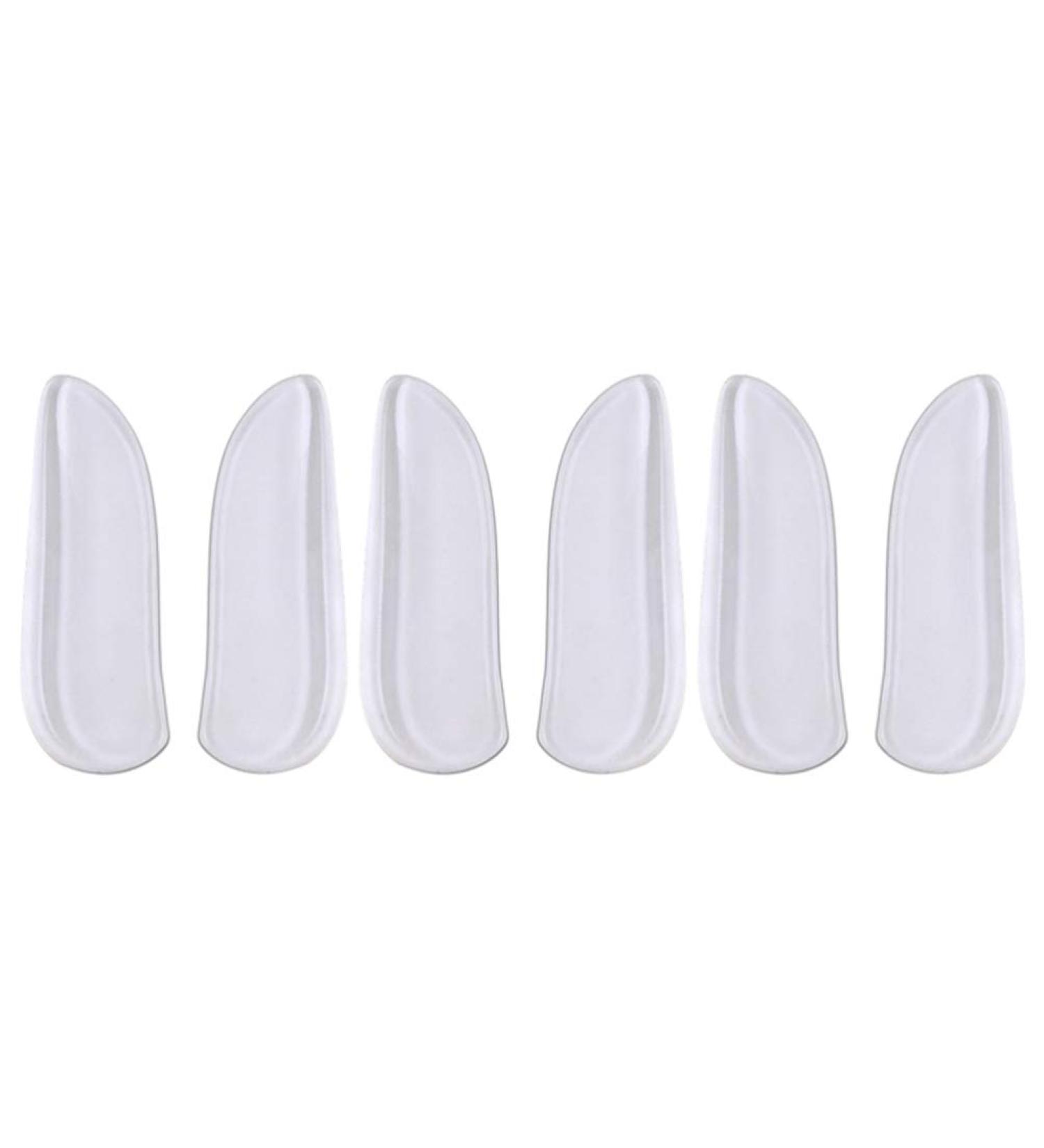 Ciieeo Heel Wedge Silicone Insoles - Gel Inserts for Supination & Pronation | Corrective Foot Alignment | Knock Knee & Bow Legs Pain Relief - 3 Pairs - Buy Online on GoSupps.com