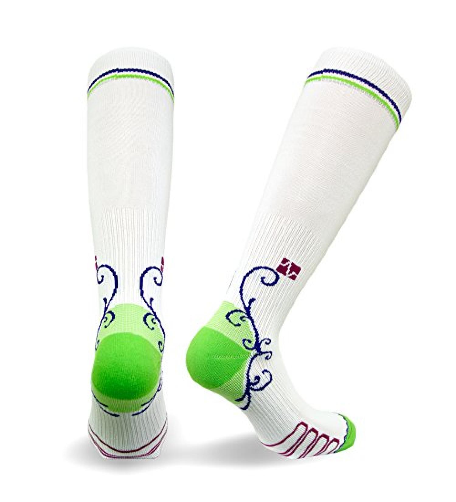 Eurosock Women's Performance Compression Socks - Small White | Compression Socks for Active Women - Buy Online on GoSupps.com