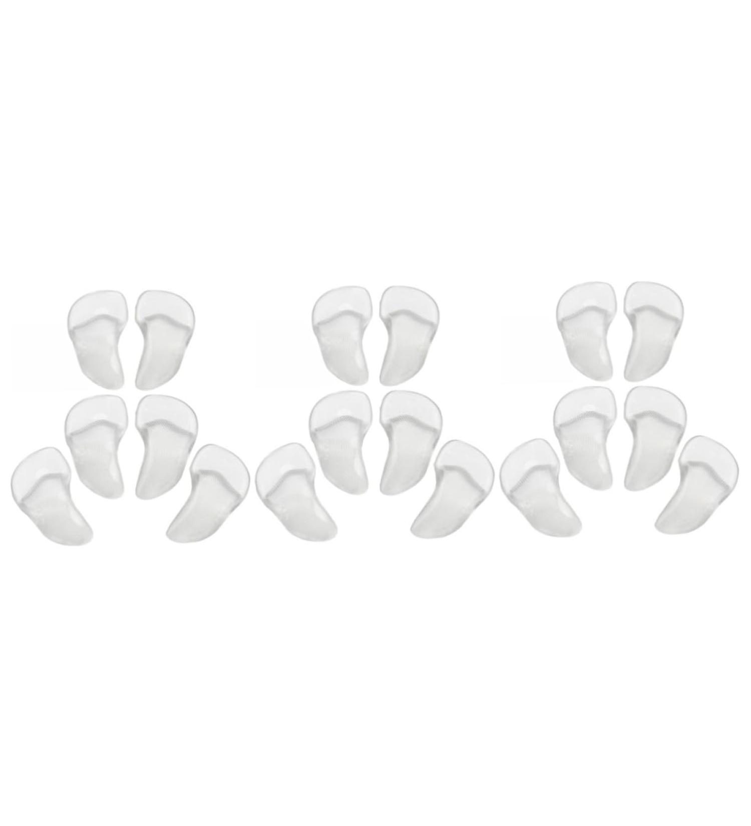 Enhance Comfort with GLEAVI 9 Pairs Heel Massage Pads - Superior Shoe Grips & Orthotic Insoles for High Heels - Silicone Metatarsal Cushion & Arch Support - Buy Online on GoSupps.com