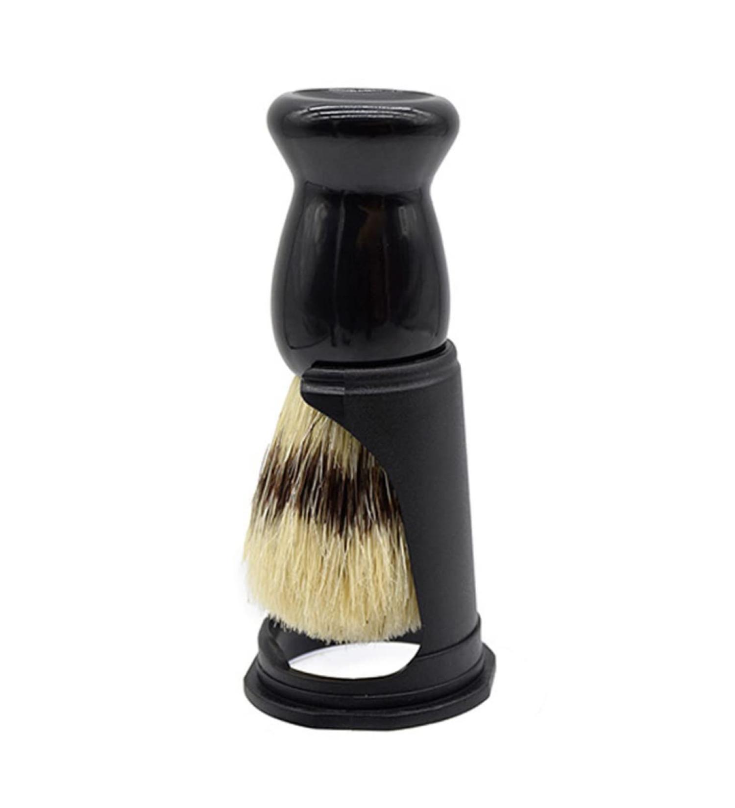 Beard Brush Stand Holder | Plastic Shaving Brush & Razor Tool Organizer for Men | Beauty Tools for Wet & Dry Use - Buy Online on GoSupps.com