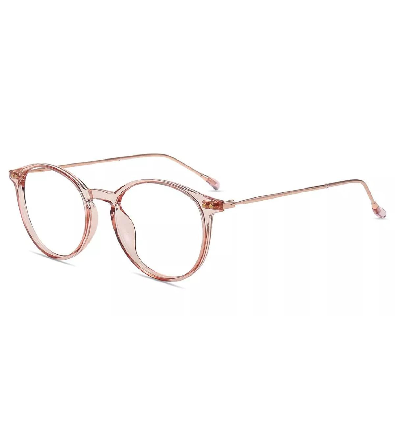 Shop Firmoo Women's Blue Light Glasses - Round Glare-Free 0.0x Light Purple | Reduce Headaches & Eye Strain - Buy Online on GoSupps.com