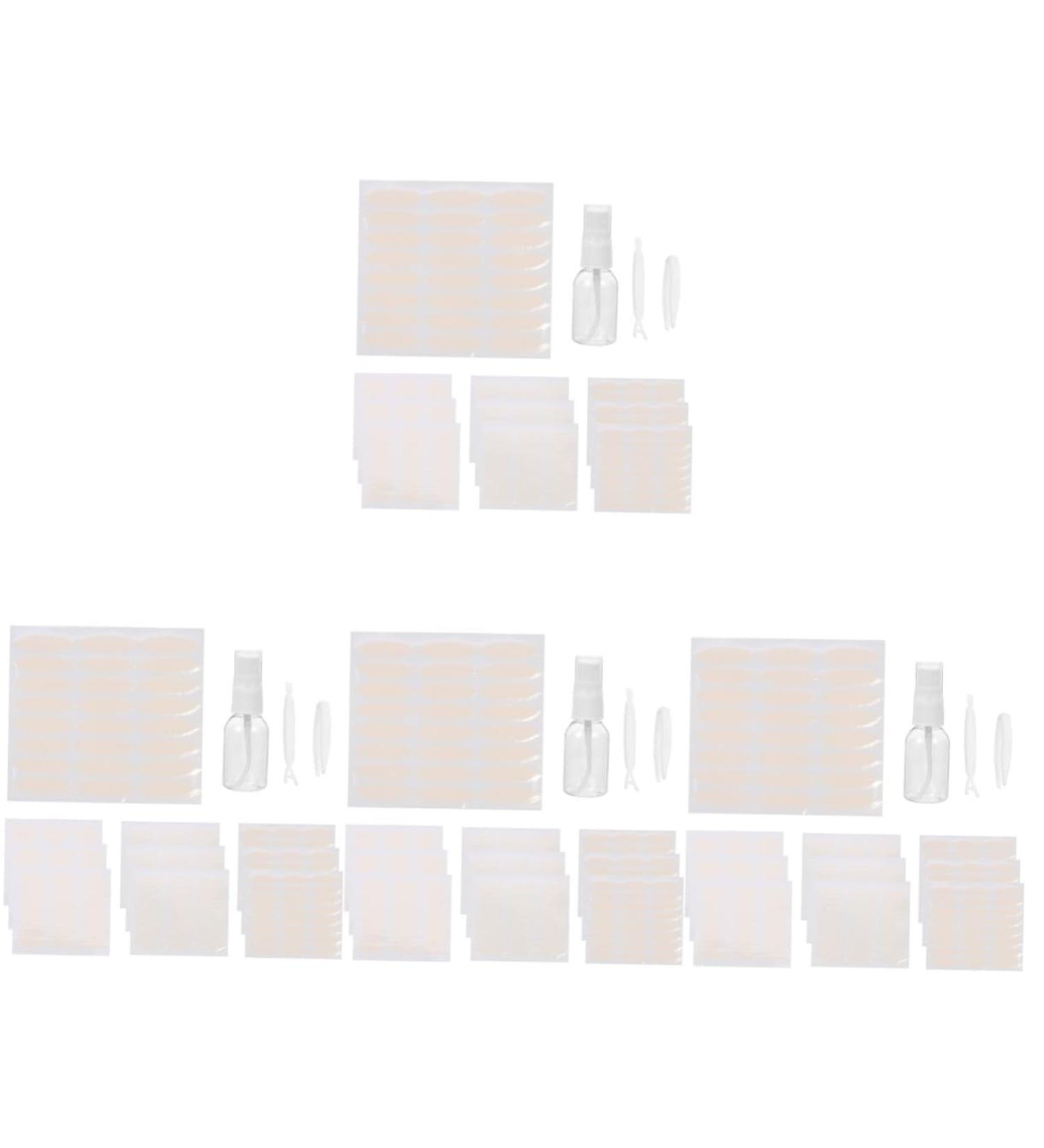minkissy 12 Sets Double Eyelid Sticker Eyelid Lifter Strip Invisible Eyelid Tapes Invisible Eyelid Stickers Traceless Eyelid Tape Hooded Eyelid Tape Lift Strips Stickers No Trace Supplies - Buy Online on GoSupps.com