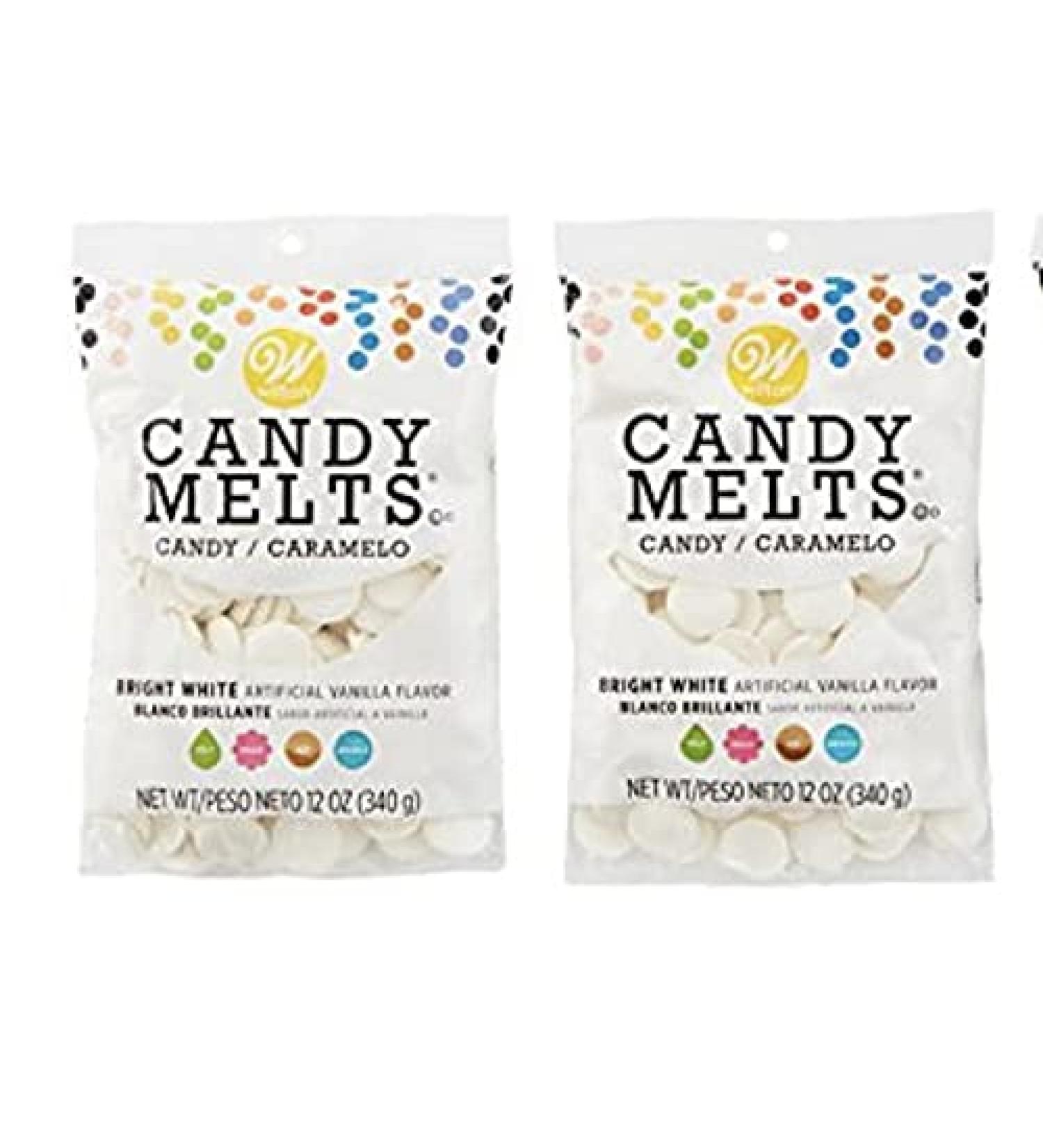 Wilton Candy Melts Bright White (2 Pack) - Perfect for Baking and Decorating - Buy Online on GoSupps.com