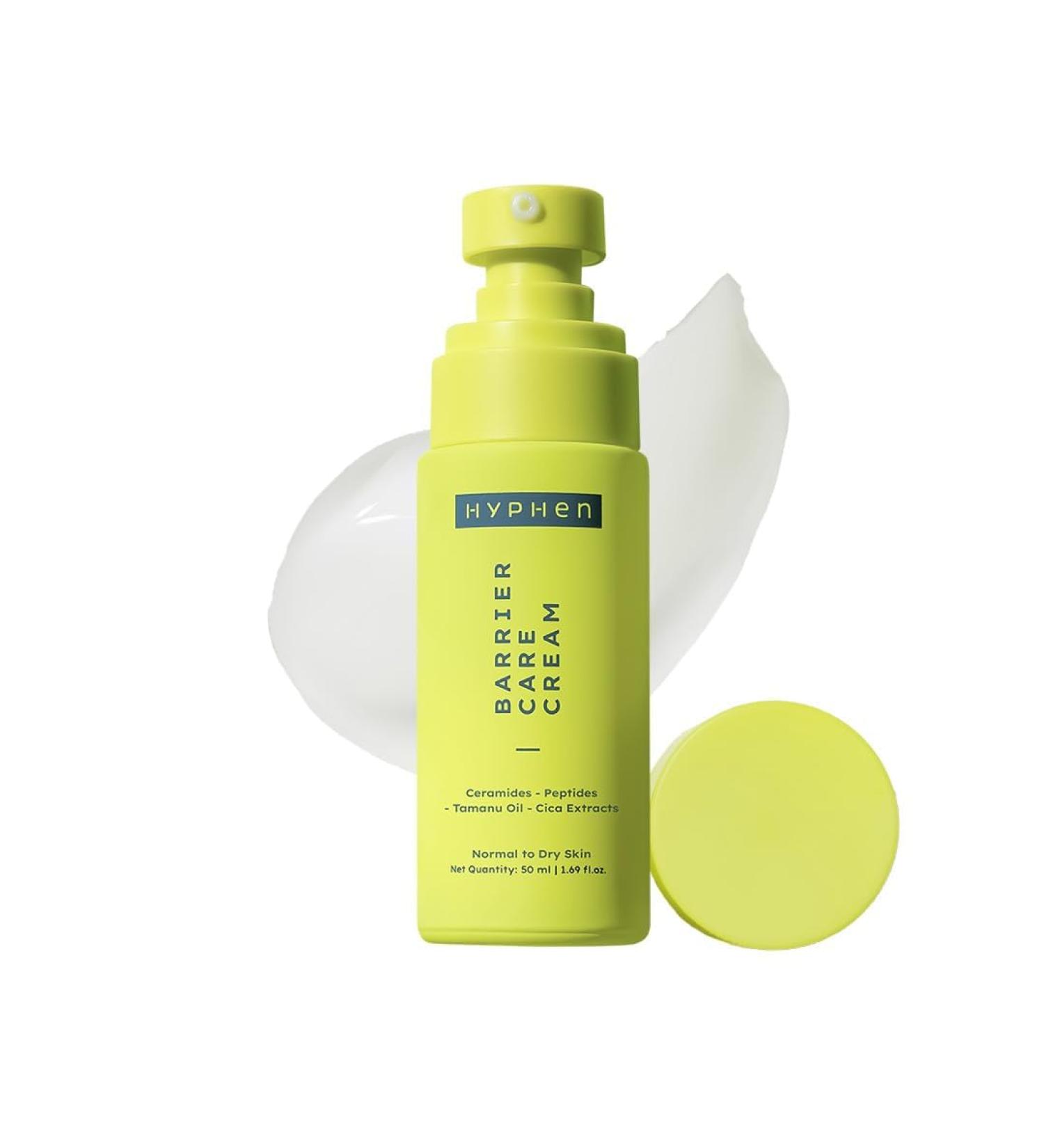 Hy_phen Barrier Care Face Cream | Deep Moisturizing Peptides & Ceramides | Strengthens Skin Barrier for Normal & Dry Skin | 50ml - Buy Online on GoSupps.com