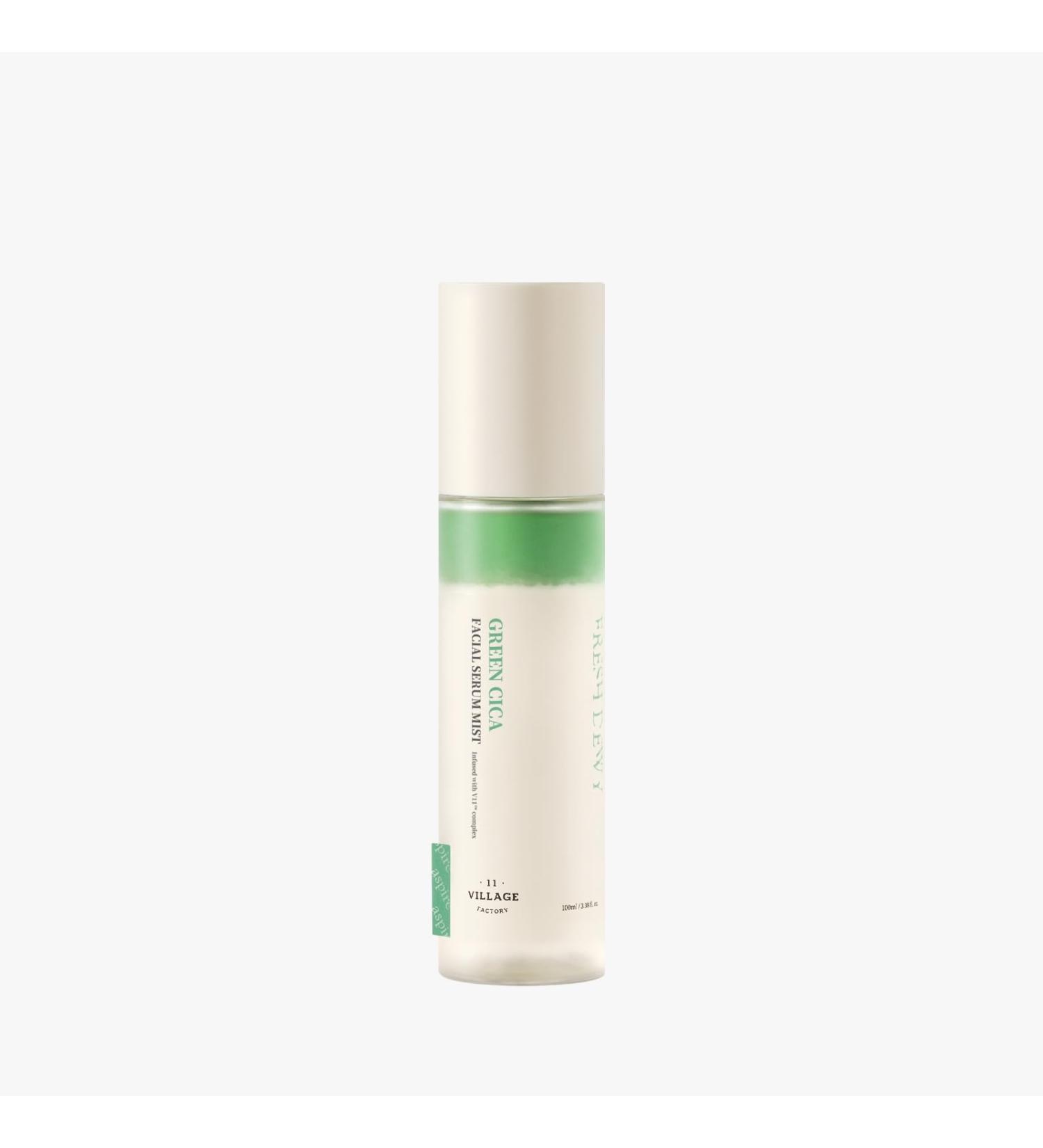 Fresh Dewy Green Cica Facial Serum Mist - Hydrating Skin Mist for All Skin Types | 3.38 oz - Shop Now - Buy Online on GoSupps.com