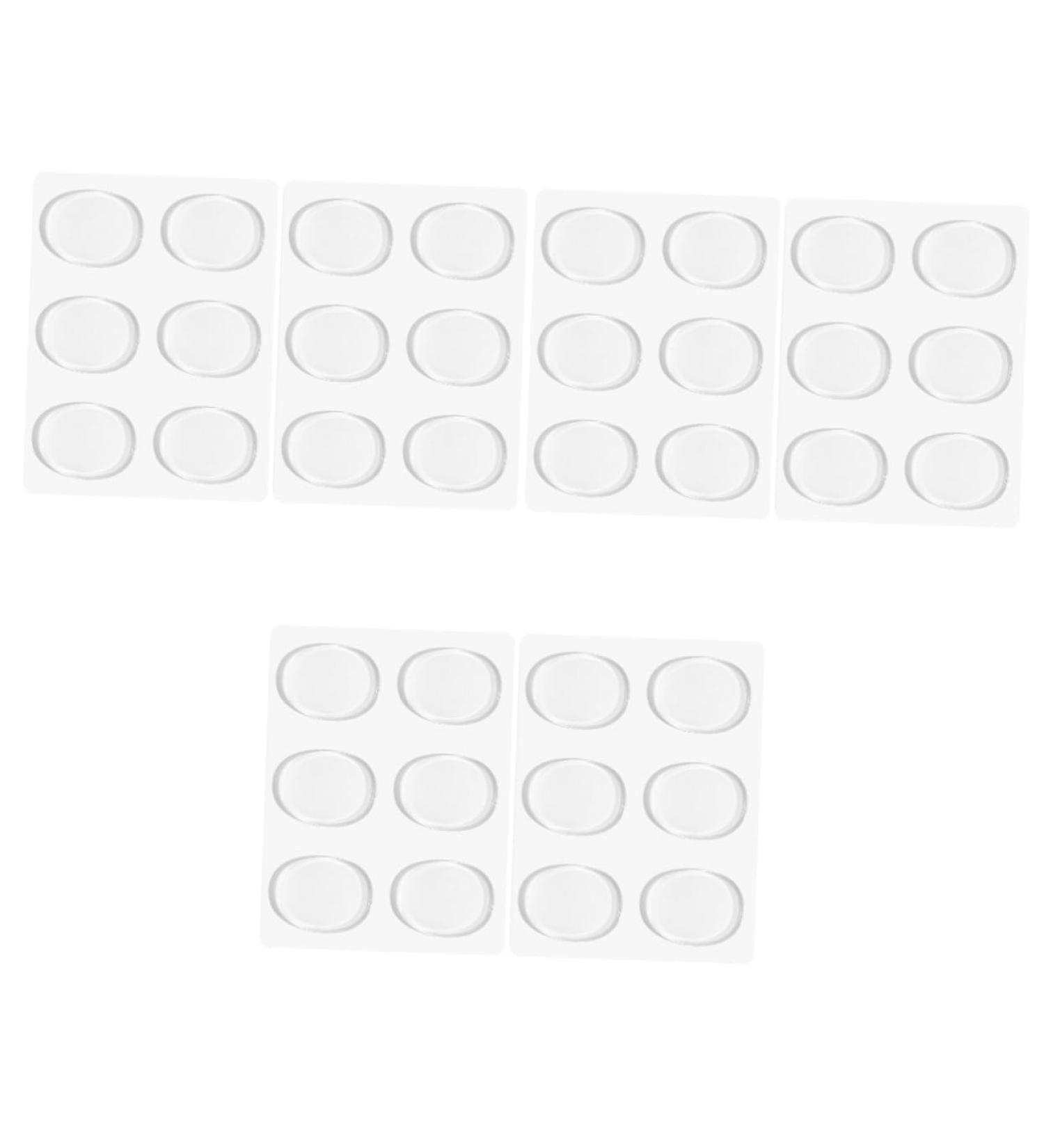 FRCOLOR 18 Pairs Clear Foot Stickers for Women | Non-Slip Block Heel & Stair Protection | Self-Adhesive Wear-Resistant Footwear Solution - Buy Online on GoSupps.com