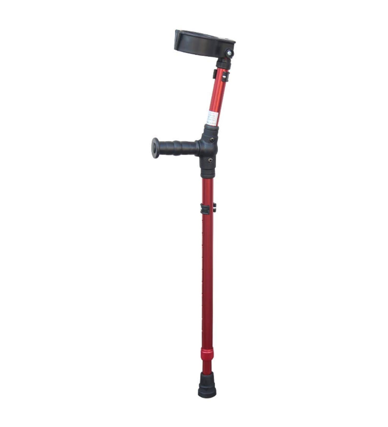 Armpit Crutches Foldable Aluminum Forearm Crutches for Adults and Teenagers Ergonomic Lightweight Adjustable Handles Comfortable Grips (Fuchsia) (Fuchsia) Warm as Ever - Buy Online on GoSupps.com