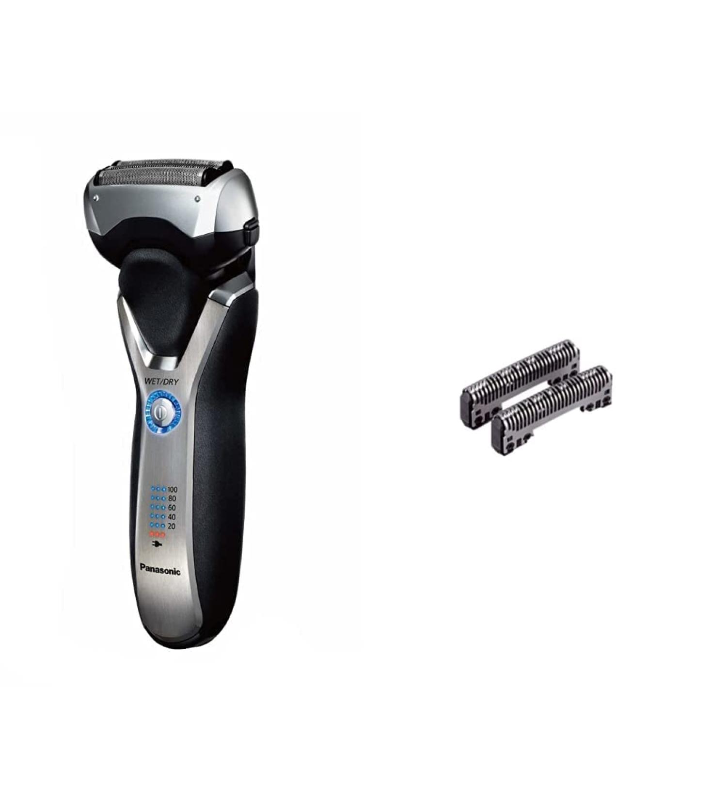 Buy Panasonic ES-RT67 Wet/Dry Razor - 3 Shear Elements Long-Haired Cutters 5-Stage Battery Indicator & Replacement for ES-8163/62/61/68 | International Shipping Available - Buy Online on GoSupps.com