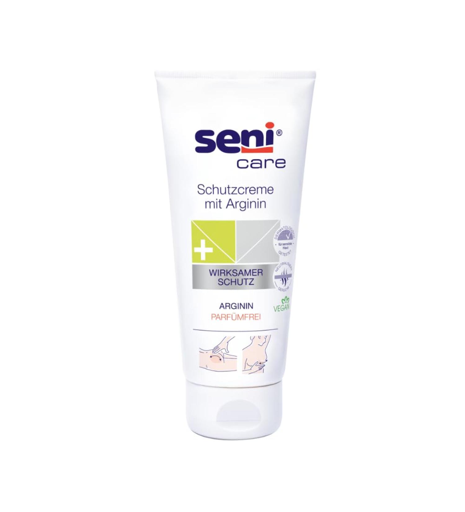 Seni Care skin protection cream with arginine perfume-free 200 ml