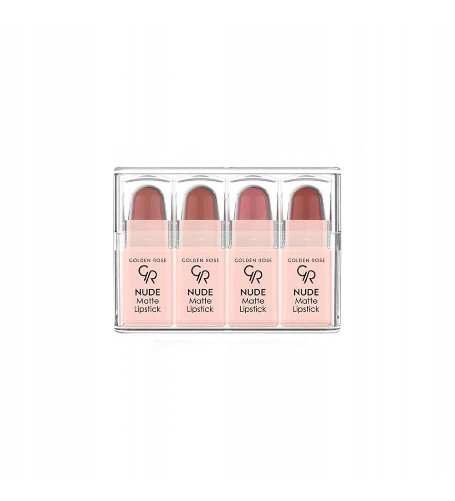  Golden Rose Golden Rose NUDE MATTE Mini Lipstick - Buy Online on GoSupps.com