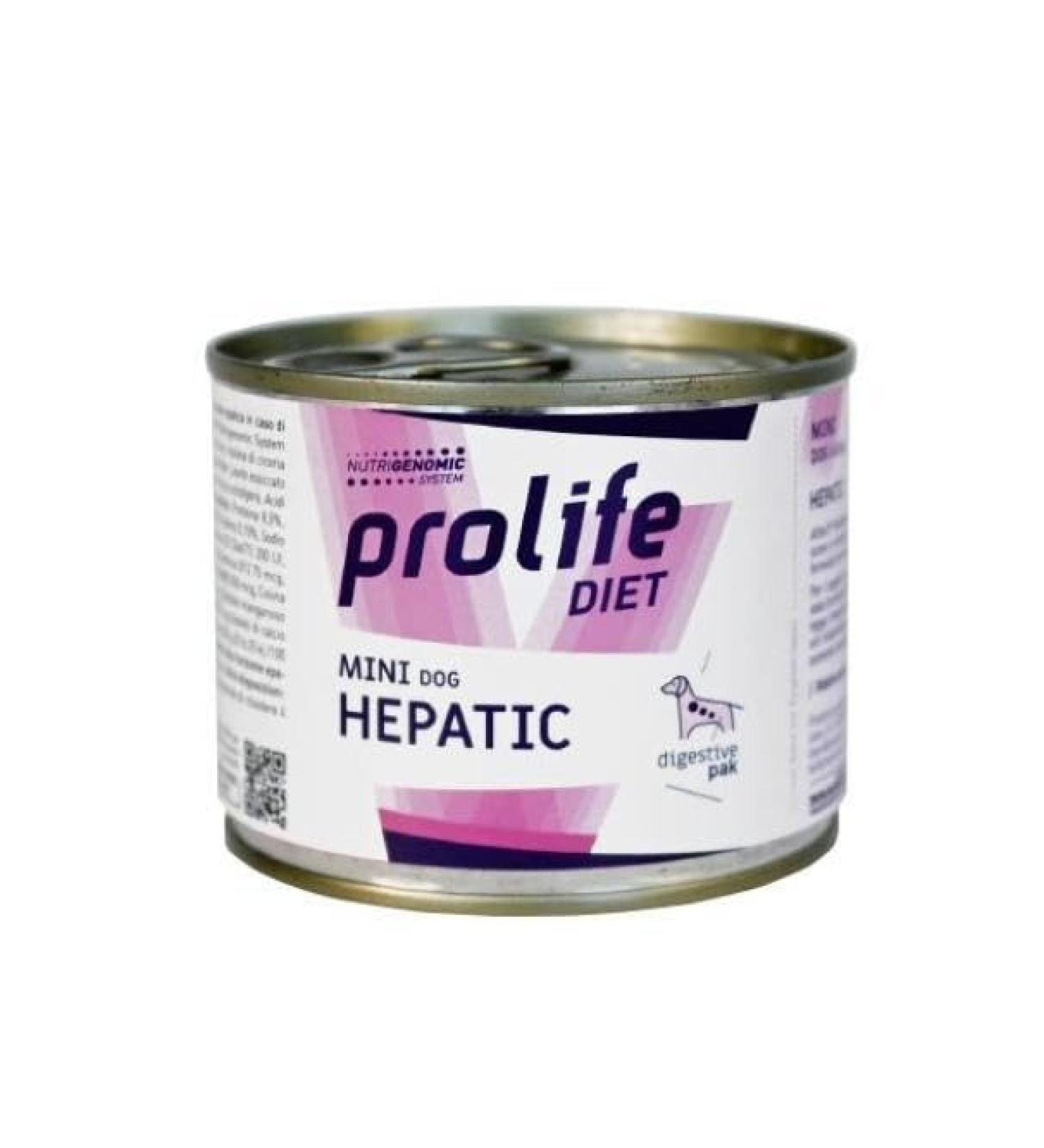 PROLIFE Diet Dog Mini HEPATIC. 200 g
