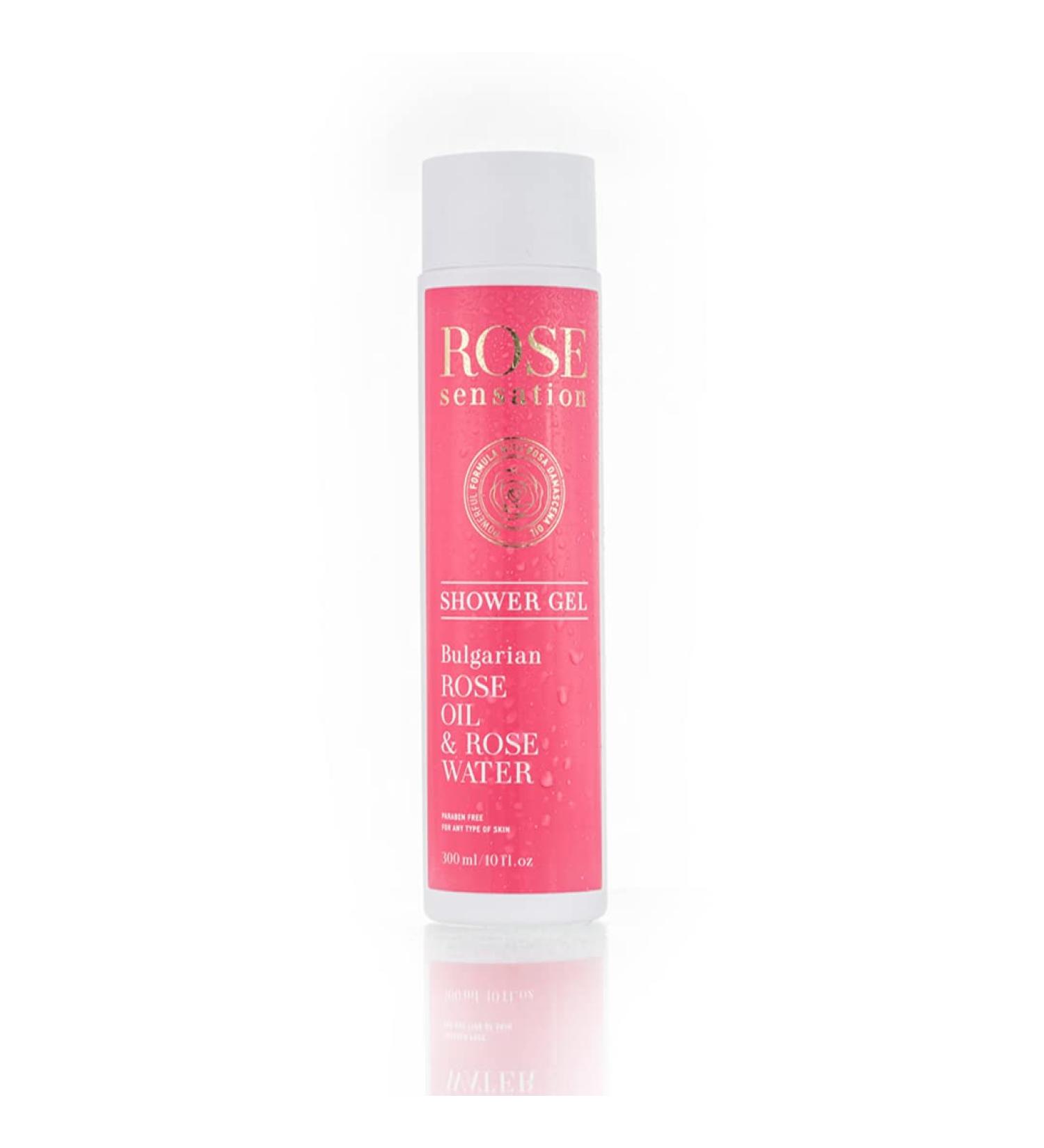 Buy RoseSensation Shower Gel for Women | Anti-Aging Rosewater & Rose Oil | Hydrating for Dry & Sensitive Skin | Calm & Relax - Buy Online on GoSupps.com