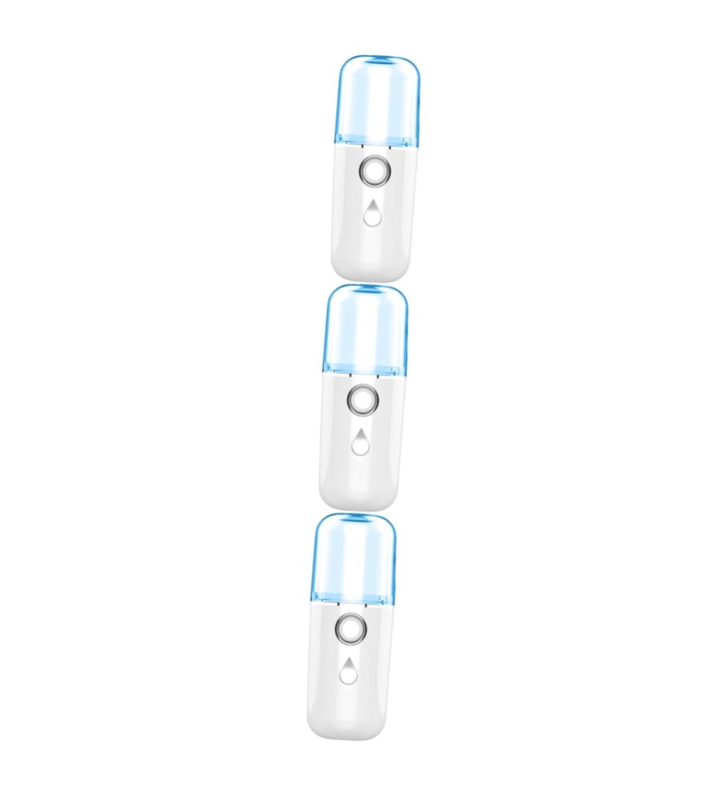 BIUDECO 3pcs Nano Water Replenishing Instrument Handheld Steamers Portable Facial Moisturizing White Plastic - Buy Online on GoSupps.com
