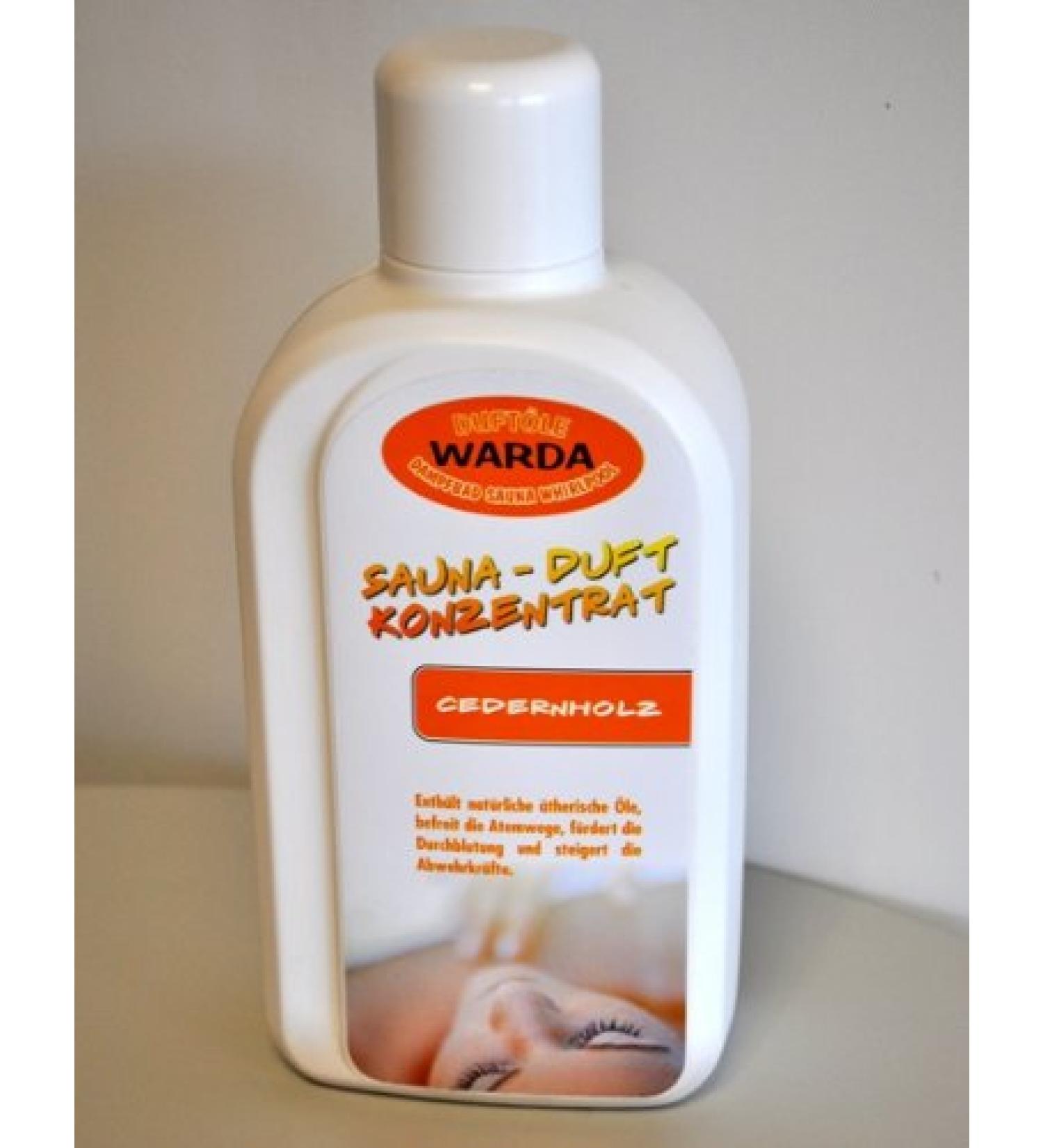 Warda infusion cedar wood 1l for the sauna concentrate sauna infusion