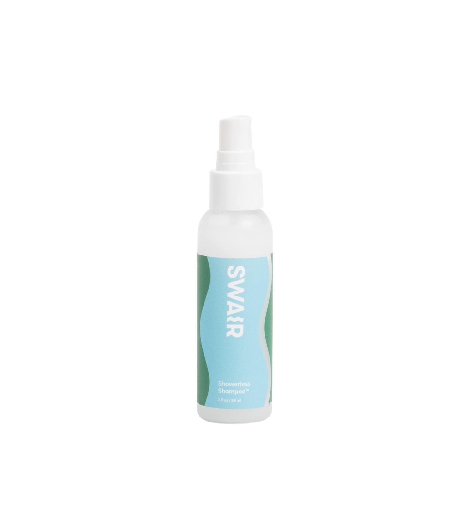 SWAIR Showerless Shampoo 2oz: Dry Shampoo Alternative for Quick & Convenient Hair Care - Buy Online on GoSupps.com