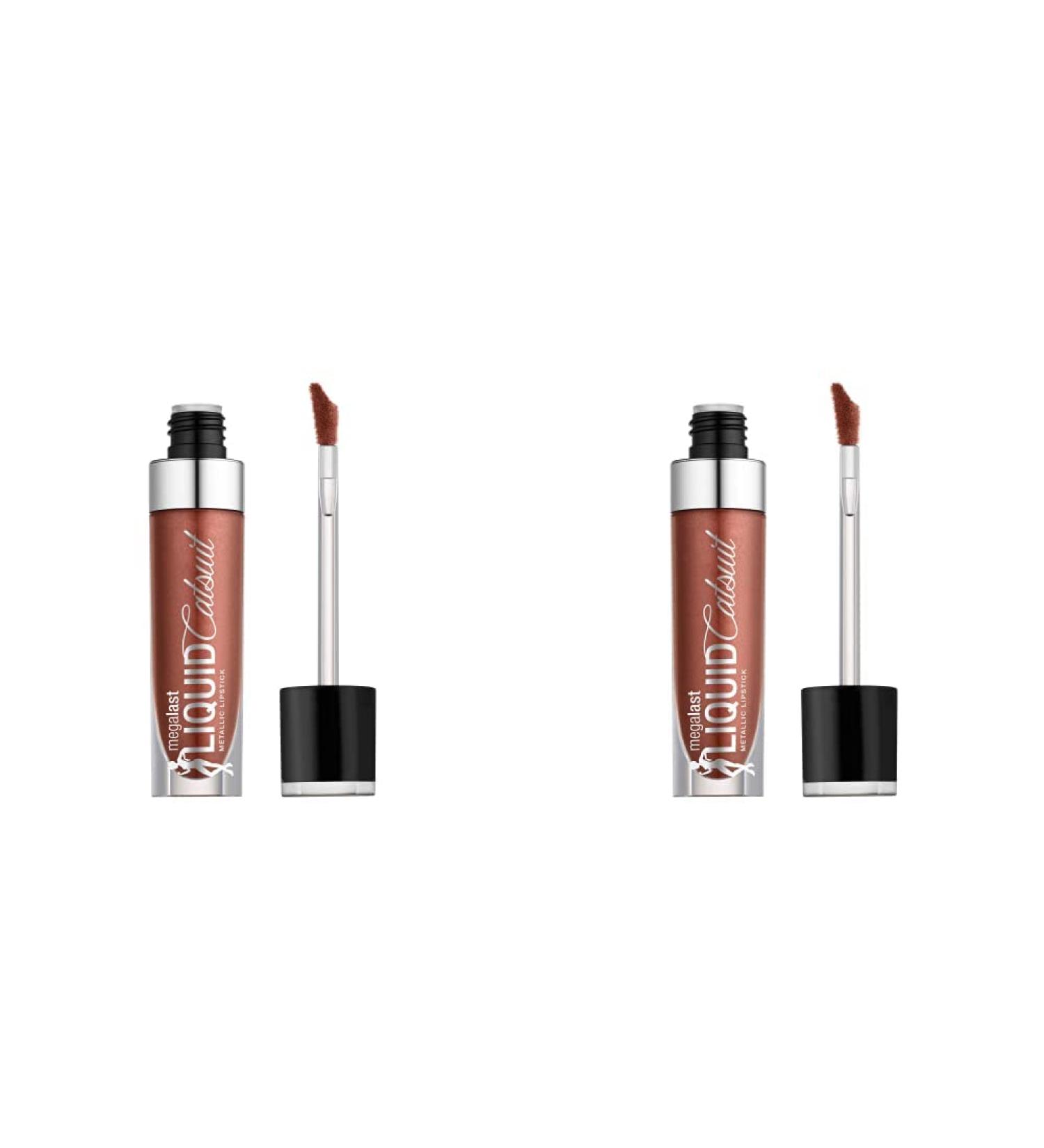 wet n wild Megalast Liquid Catsuit Metallic Lipstick Ride on my Copper 0.21oz 939A (Pack of 2) - Buy Online on GoSupps.com