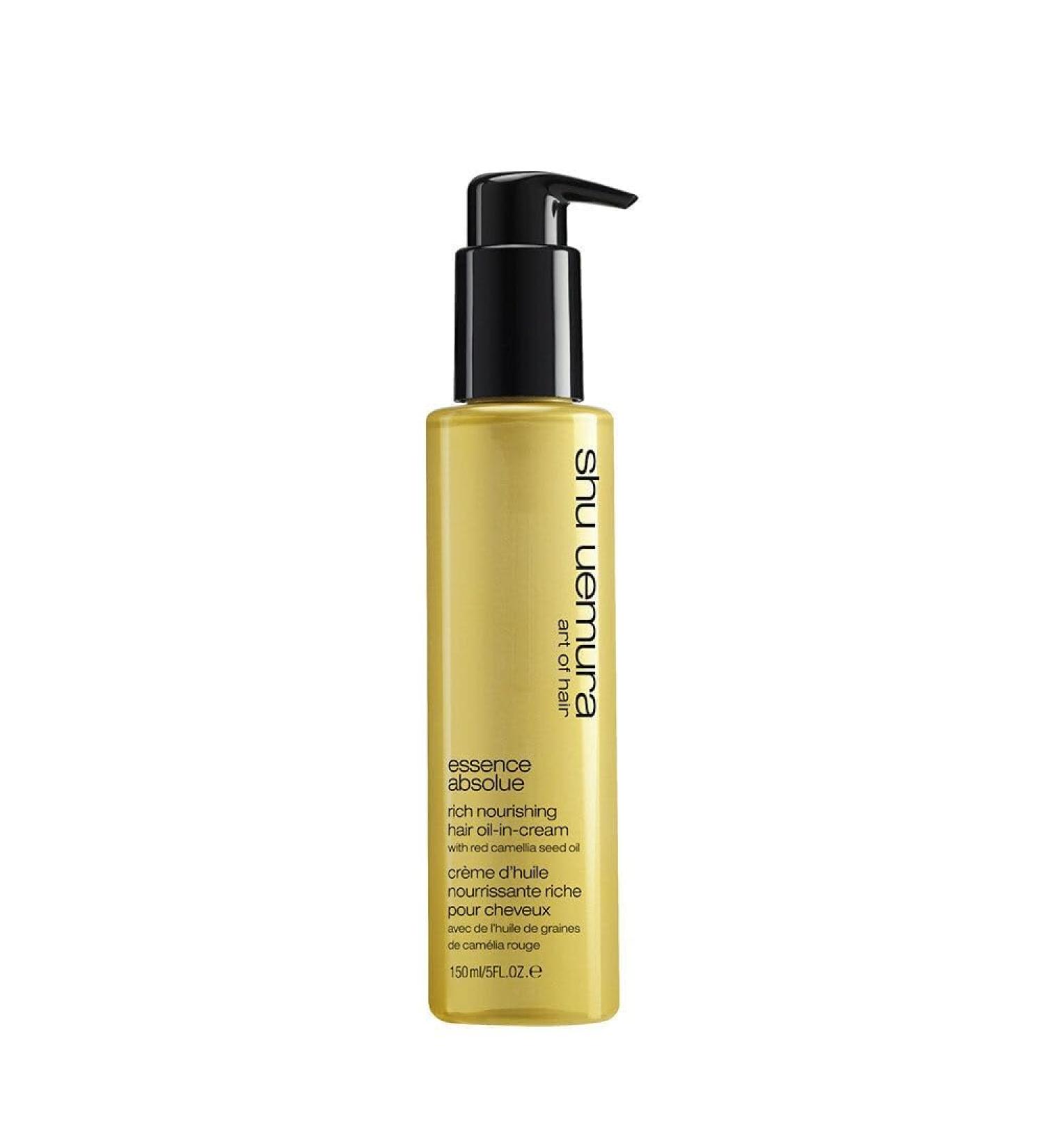 Shu Uemura Essence Absolue Nourishing Oil-in-Cream with Pump - Hydrating Treatment for All Hair Types - International Shipping Available - Buy Online on GoSupps.com