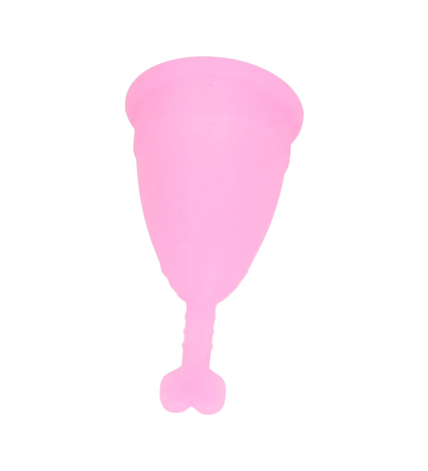 Portable Pink Menstrual Cup - Safe Travel Companion for Women | Eco-Friendly & Reusable - Buy Online on GoSupps.com