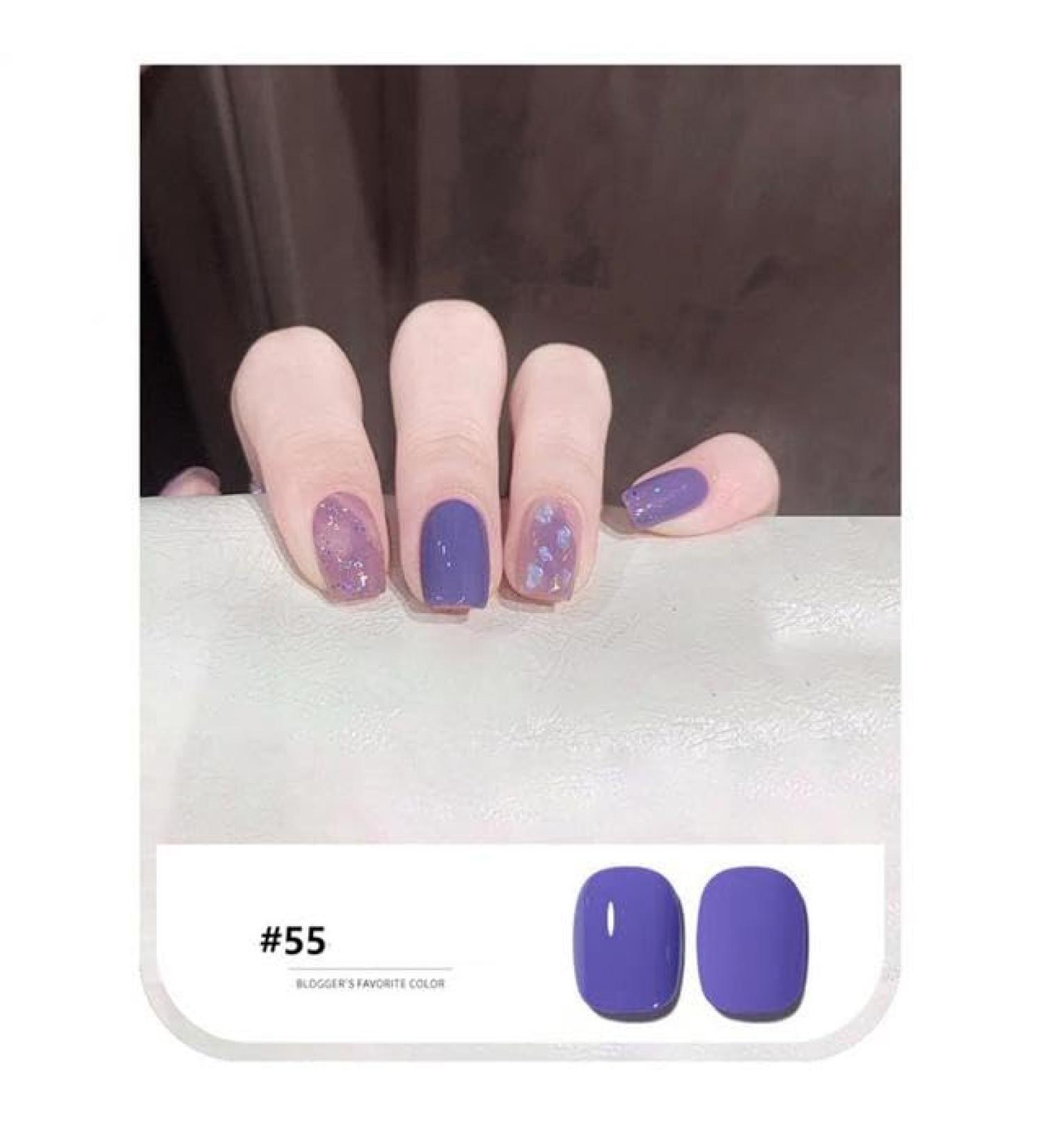 15ml Glitter UV Gel Nail Polish Glitter Sequins Soak Off UV Gel Varnish Colorful Nail Gel Polish DIY Nail Art Polish - (Color: 55 Style A) 55 / Style a - Buy Online on GoSupps.com