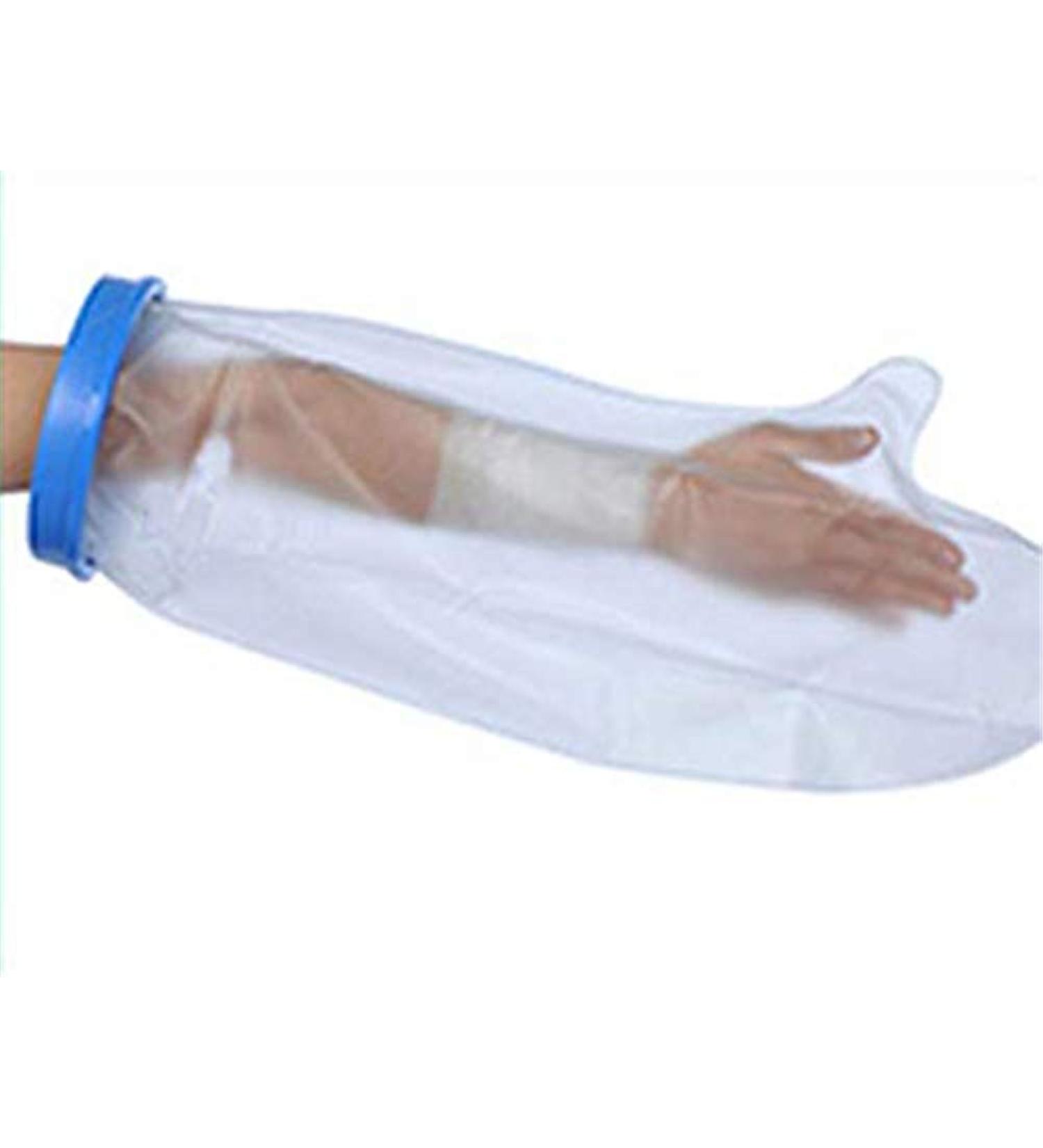 Bandage Protector Waterproof Arm Cast Cover for Shower Bath Durable Reusable Sleeve Bag Cover Pediatric ArmWound Burn Hands Wrists Fingers - Buy Online on GoSupps.com