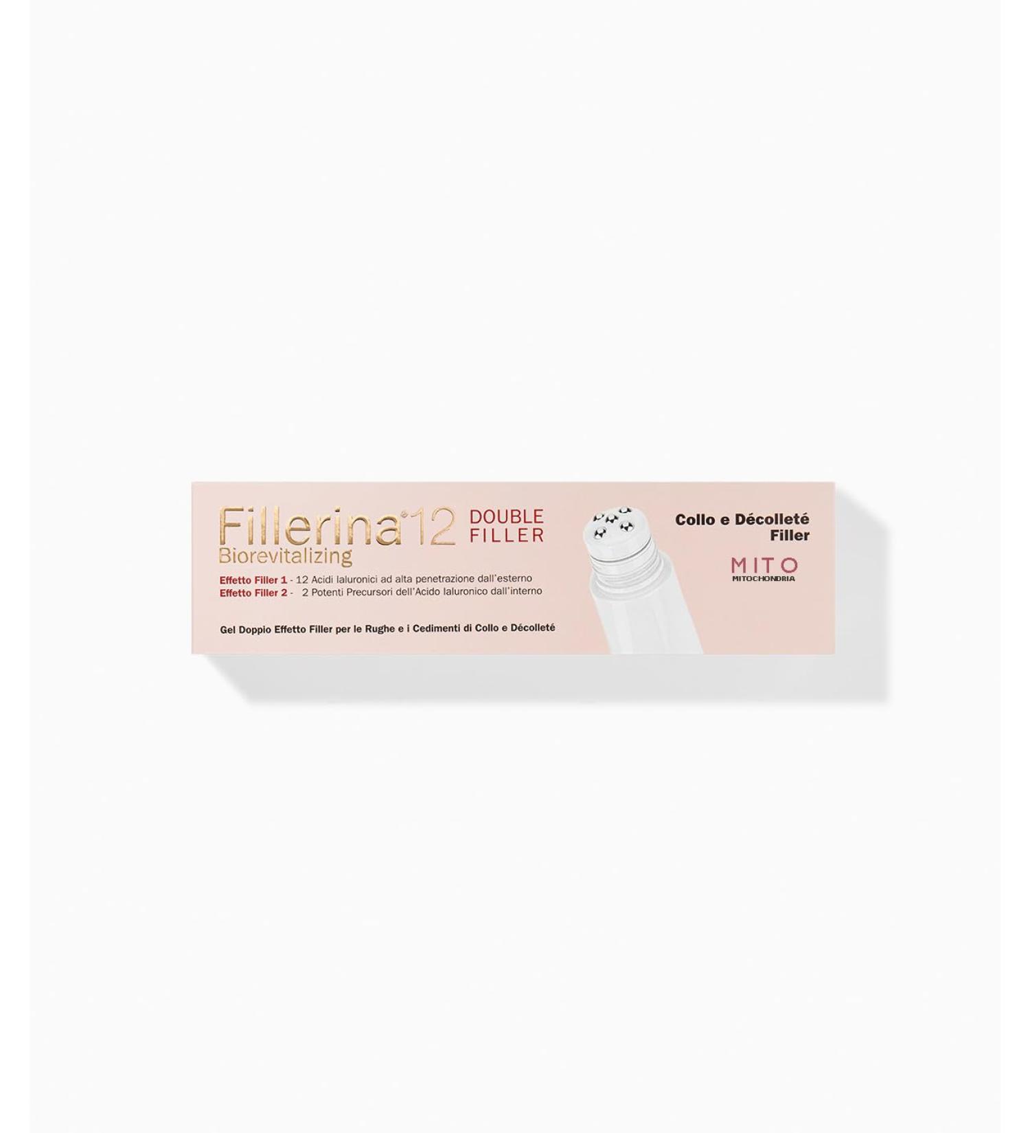  Fillerina Fillerina 12 Biorevitalizing Double Fill Mito Neck and D collet 30 ml (Grade 3) - Buy Online on GoSupps.com