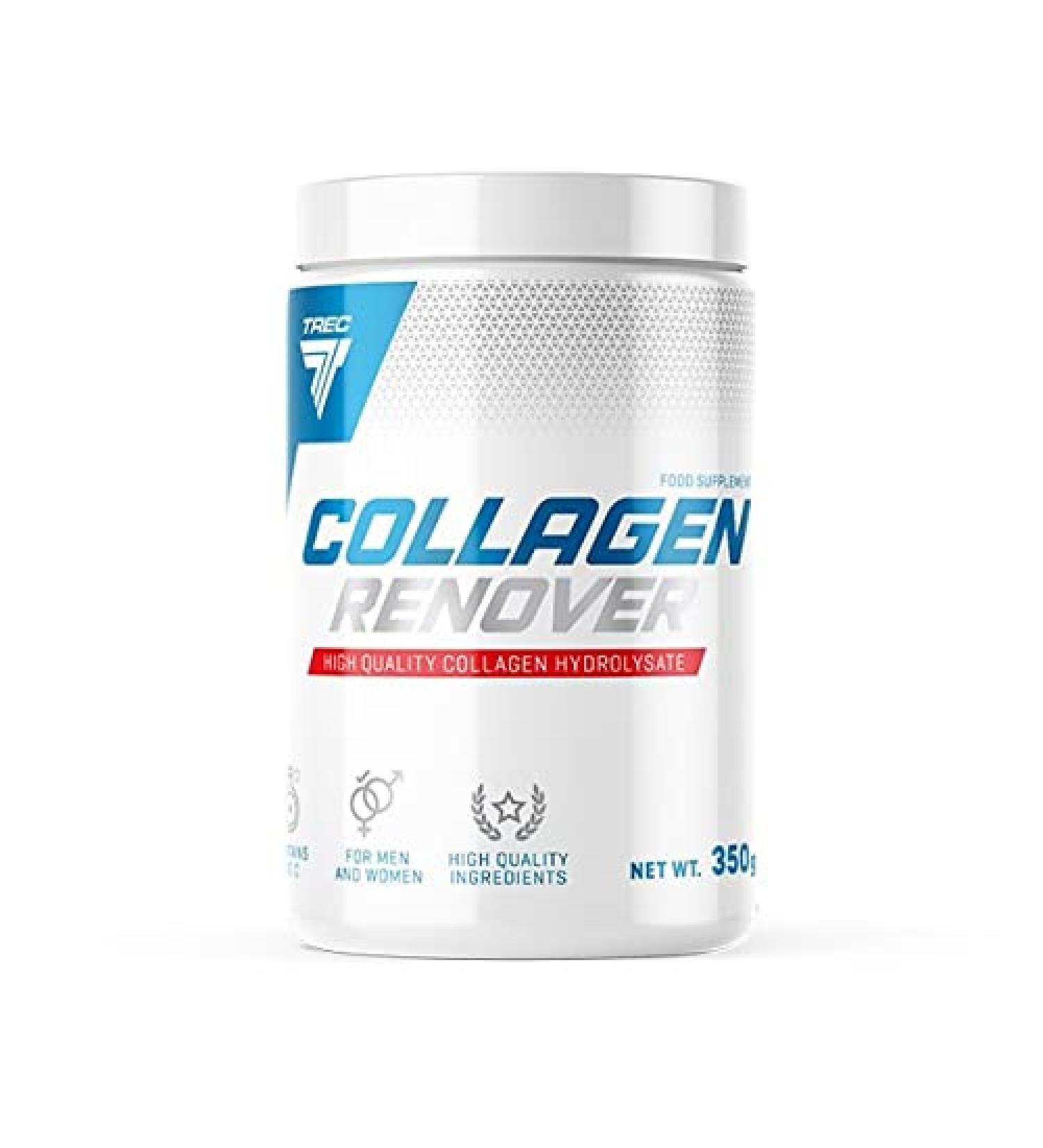 Trec Nutrition Collagen Renover Joint Supplement - 350g Strawberry Banana for Sports & Bodybuilding Healing - Buy Online on GoSupps.com