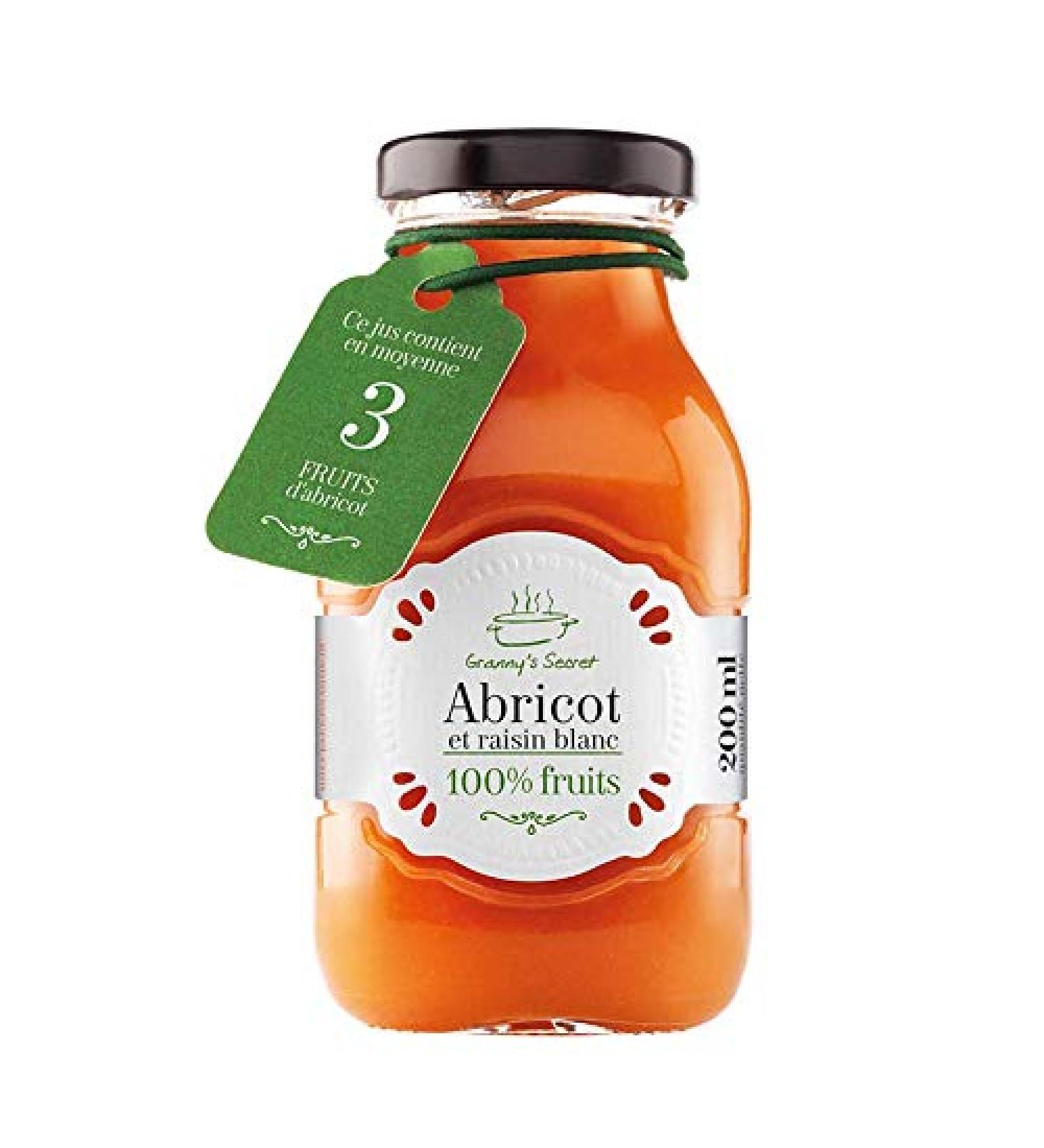 GRANNY'S SECRET - JUS D'ABRICOT 20CL (PACK DE 12) - Buy Online on GoSupps.com