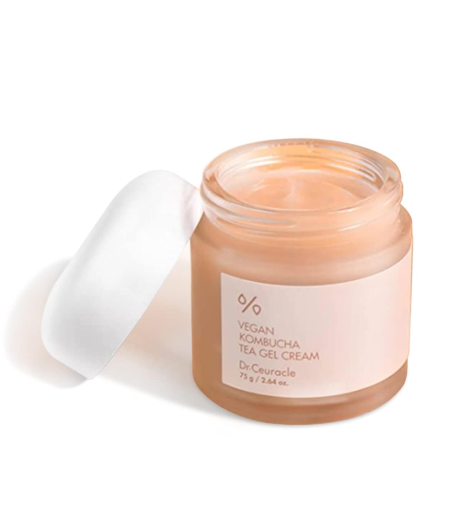 Dr.Ceuracle Vegan Kombucha Tea Gel Cream | All-in-One Vegan Gel Cream for All Skin Types | 2.65 fl.oz - Buy Online on GoSupps.com