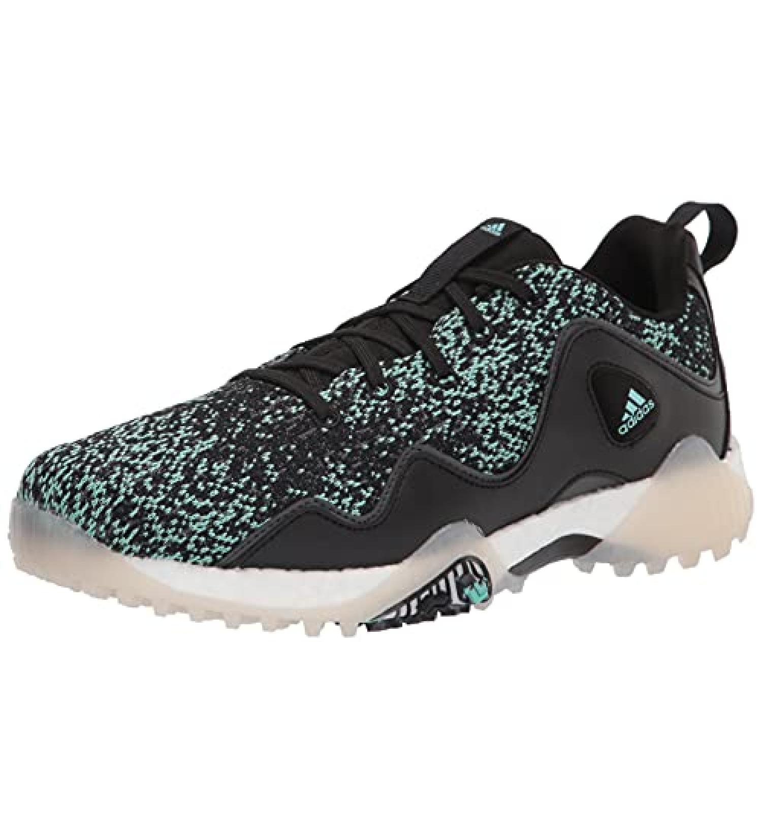 adidas Men's Codechaos 21 Primeblue Spikeless Golf Shoes 11 - Core Black/Acid Mint/Grey Six - Buy Online on GoSupps.com